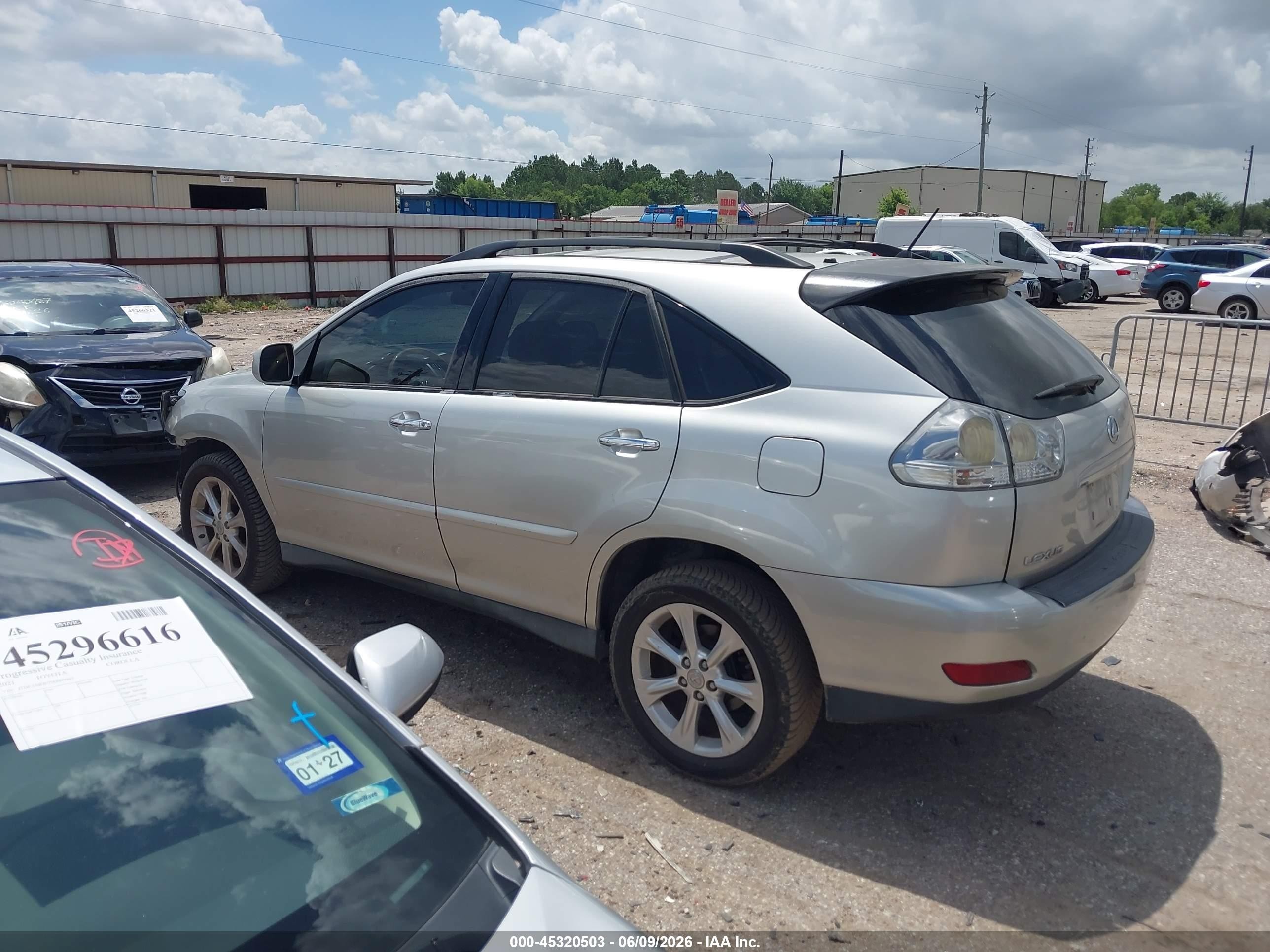 2008 Lexus Rx 350 Silver vin: 2T2GK31U88C051397