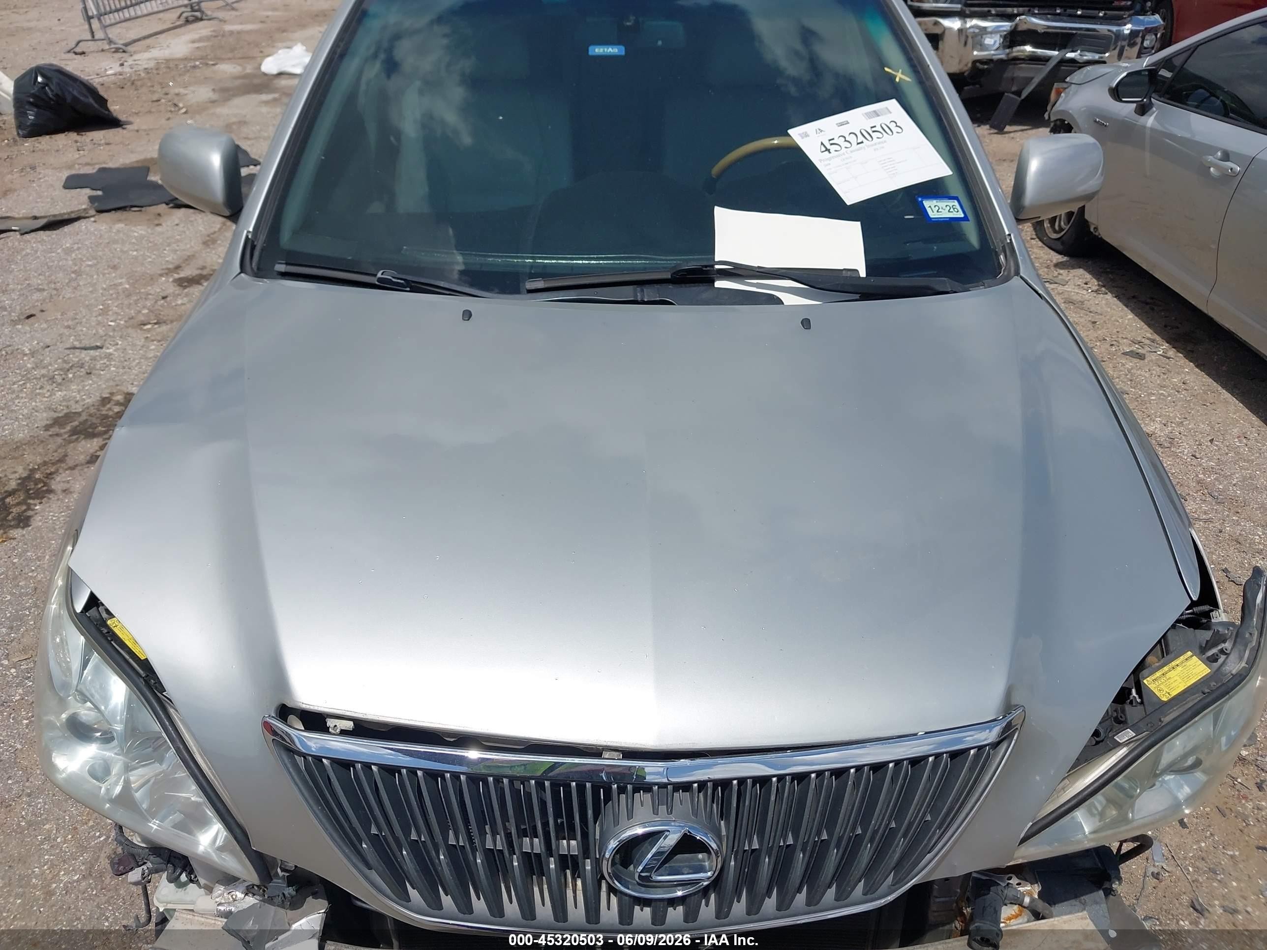 2008 Lexus Rx 350 Silver vin: 2T2GK31U88C051397