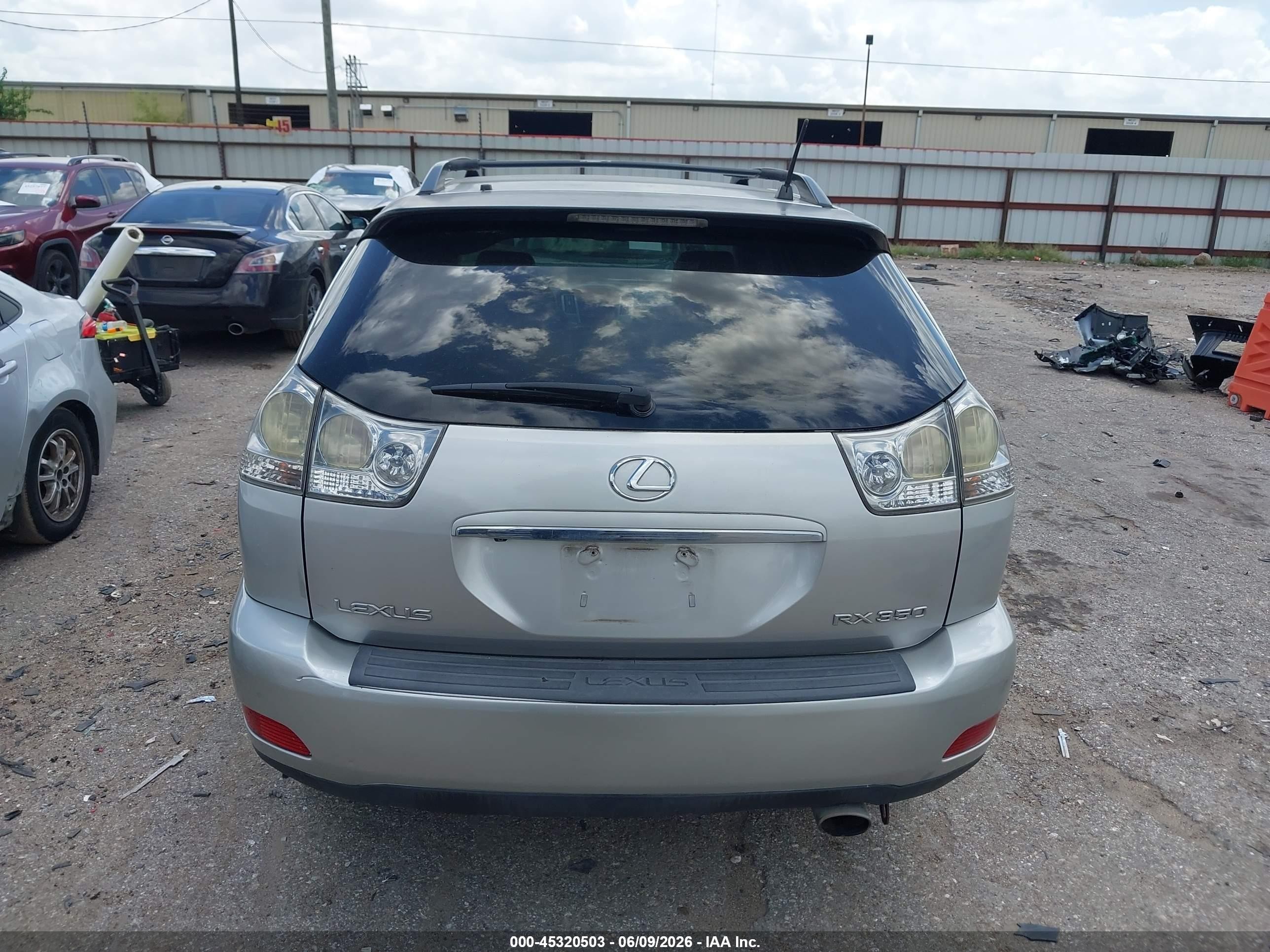 2008 Lexus Rx 350 Silver vin: 2T2GK31U88C051397