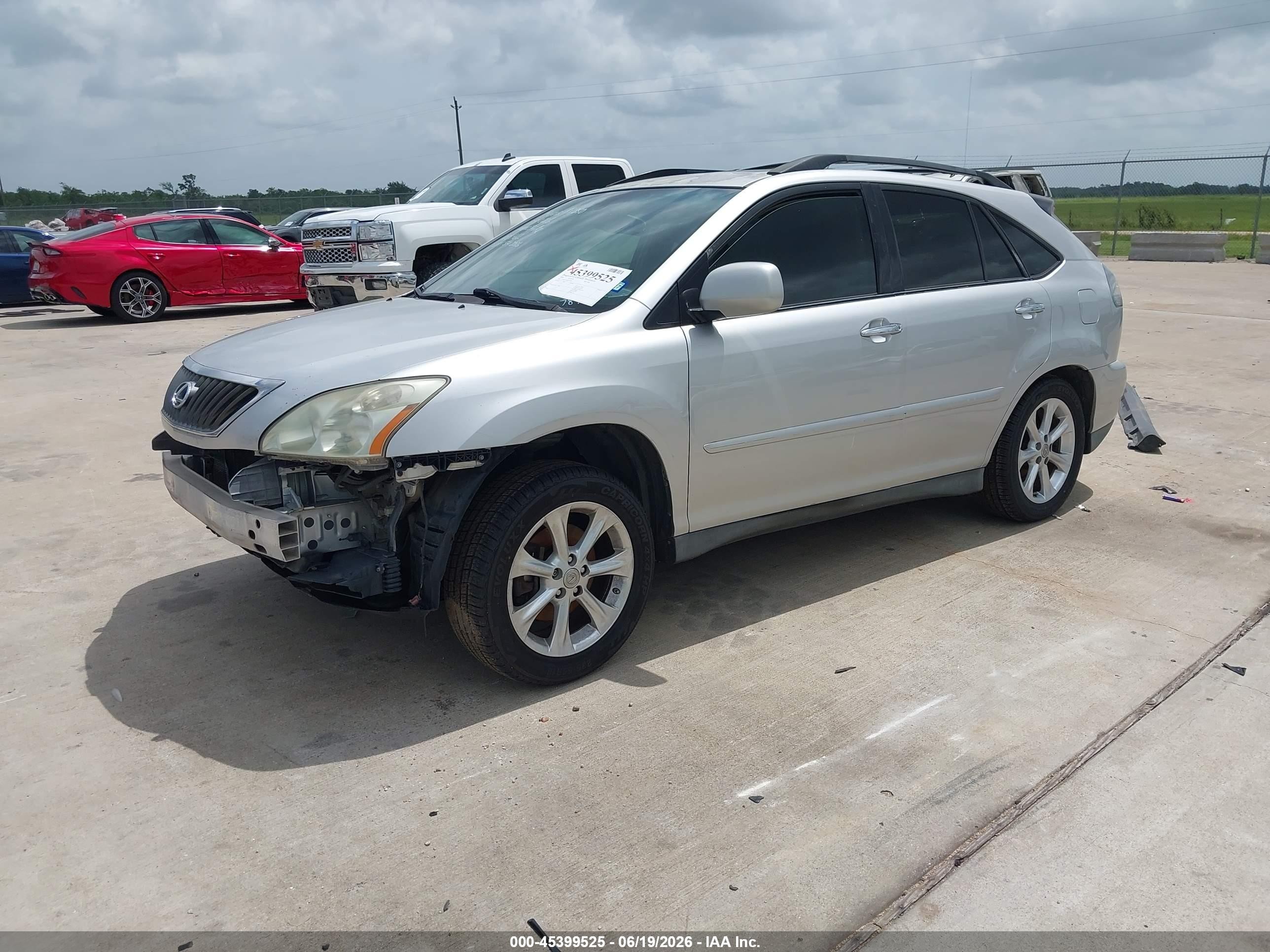 2009 Lexus Rx 350   Silver vin: 2T2GK31U89C057878