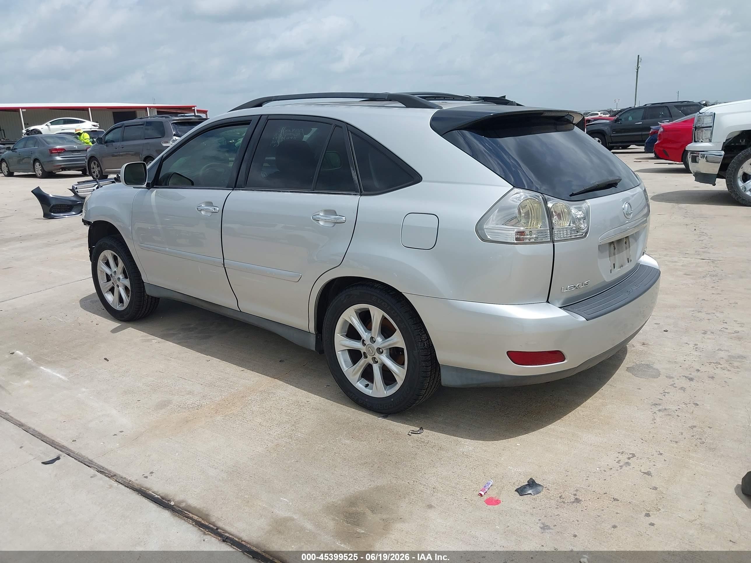 2009 Lexus Rx 350   Silver vin: 2T2GK31U89C057878