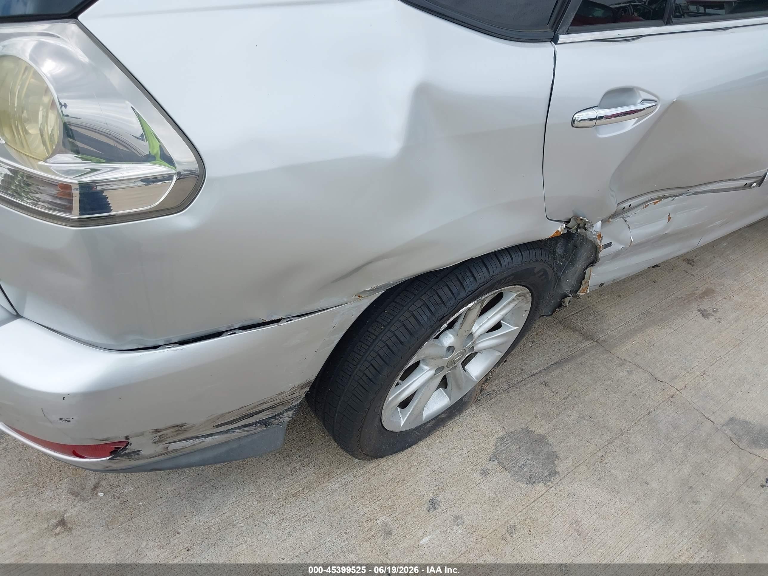 2009 Lexus Rx 350   Silver vin: 2T2GK31U89C057878