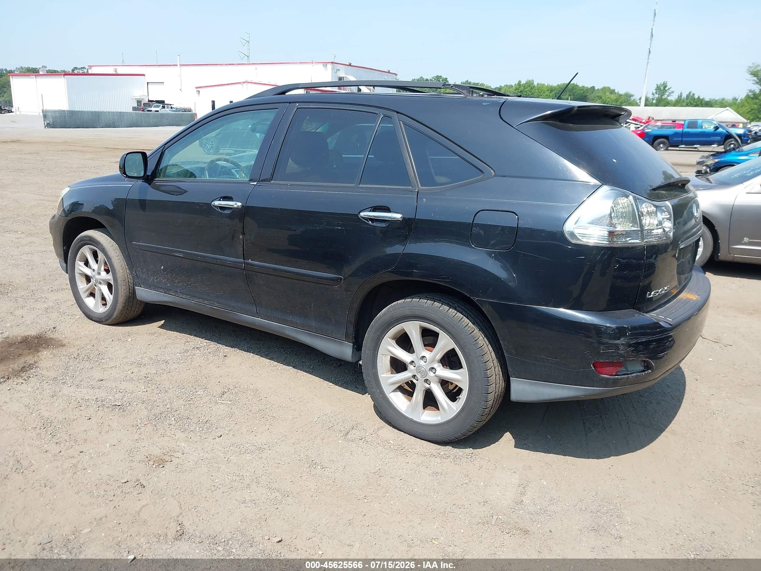 2009 Lexus Rx 350 Black vin: 2T2GK31U89C059274