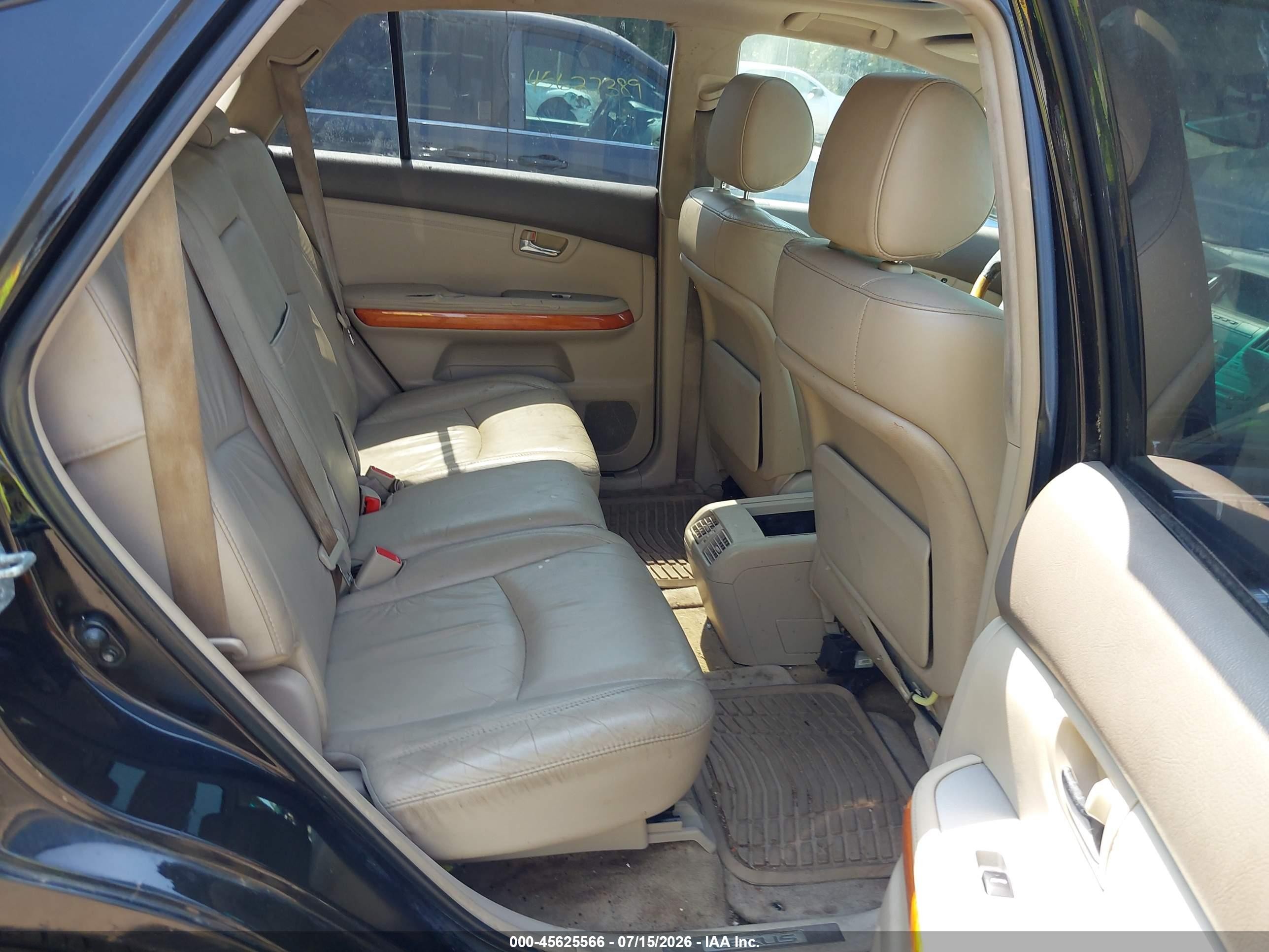 2009 Lexus Rx 350 Black vin: 2T2GK31U89C059274