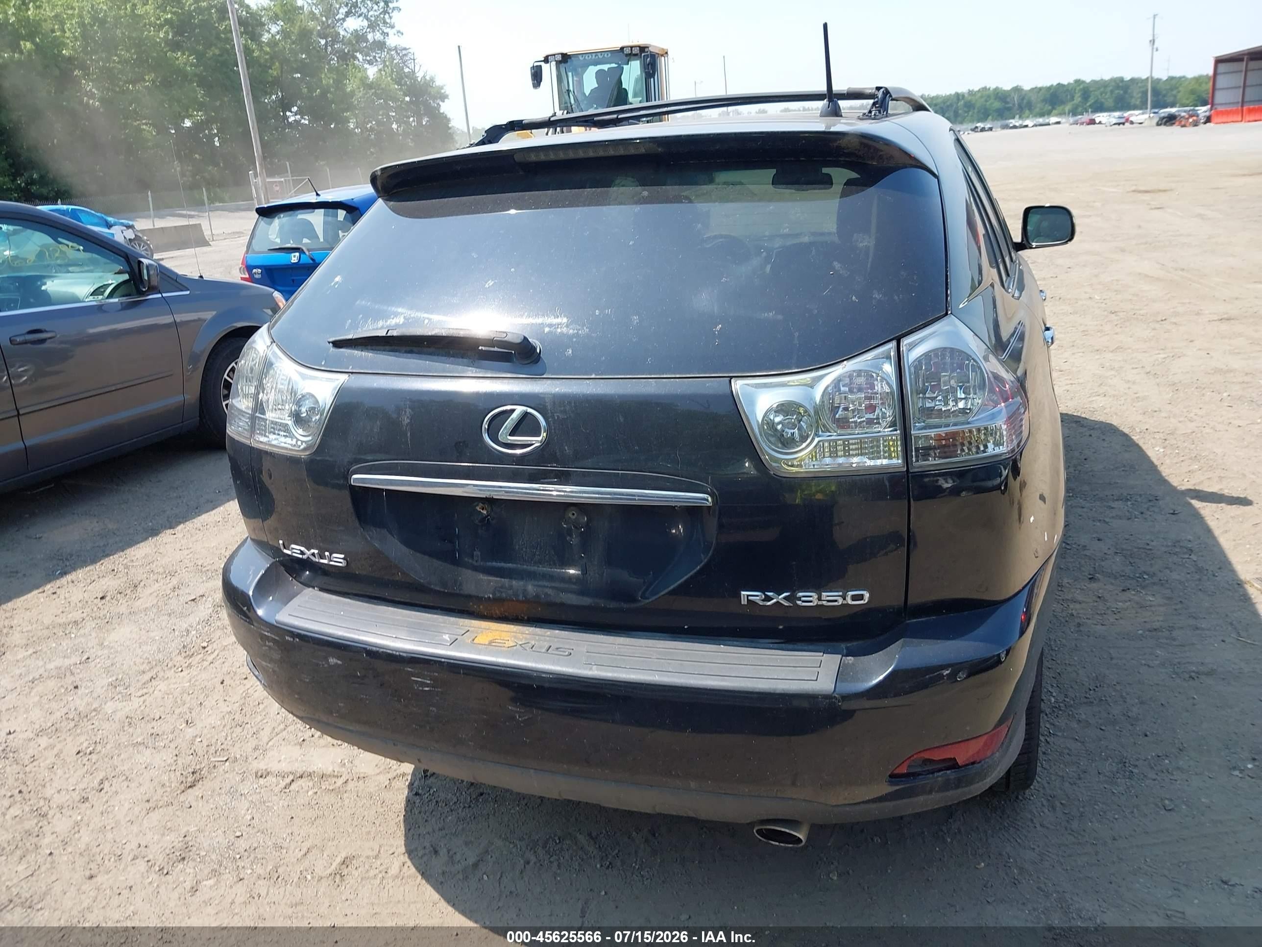 2009 Lexus Rx 350 Black vin: 2T2GK31U89C059274