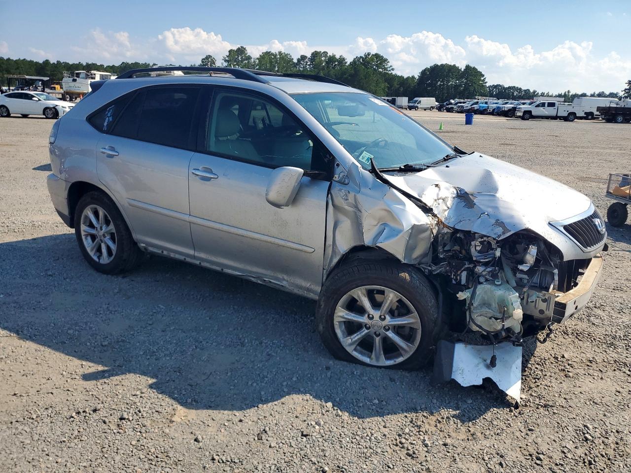 2009 Lexus Rx 350 Silver vin: 2T2GK31U89C061574