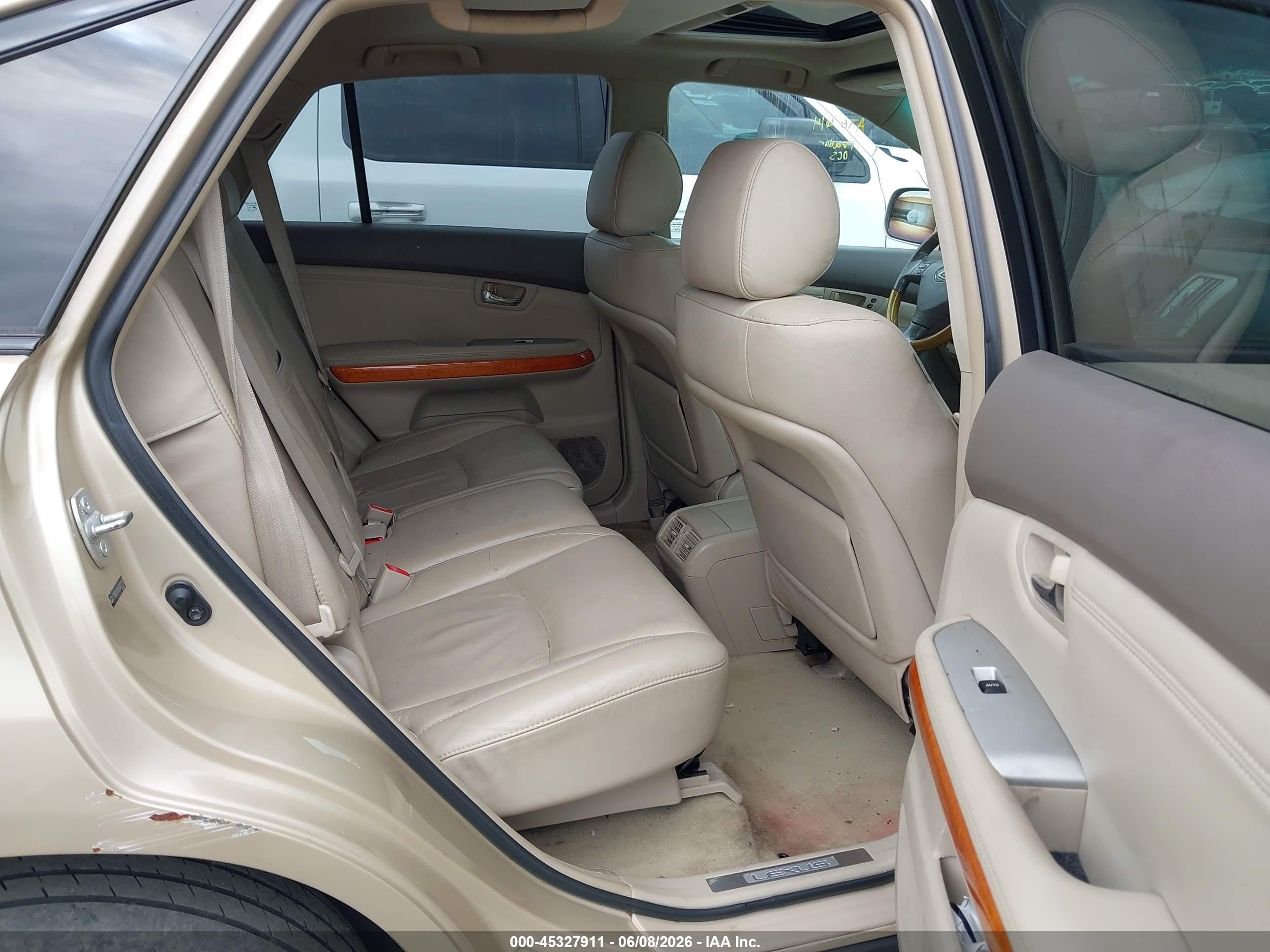 2009 Lexus Rx 350   Beige vin: 2T2GK31U89C062191