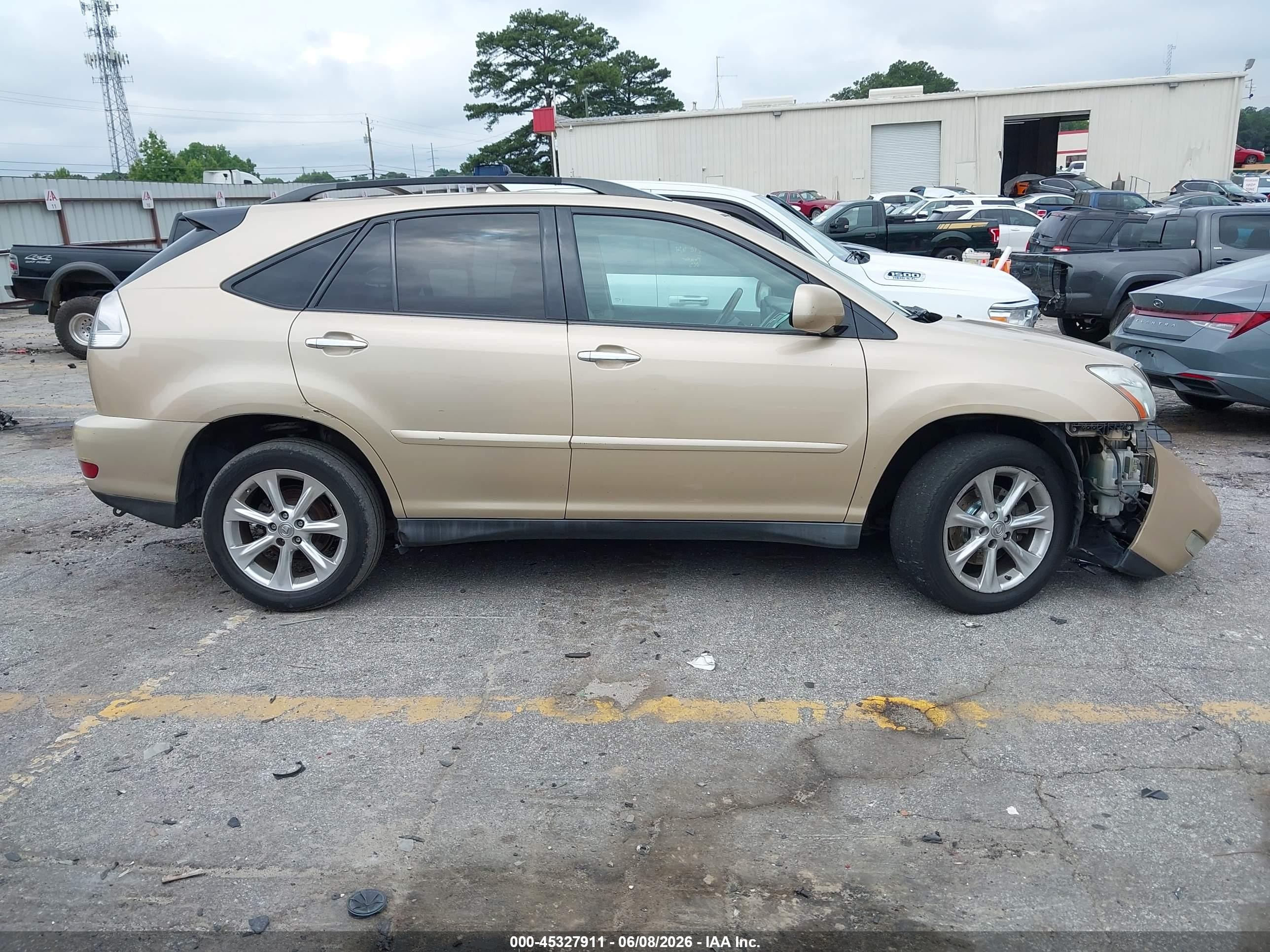 2009 Lexus Rx 350   Beige vin: 2T2GK31U89C062191