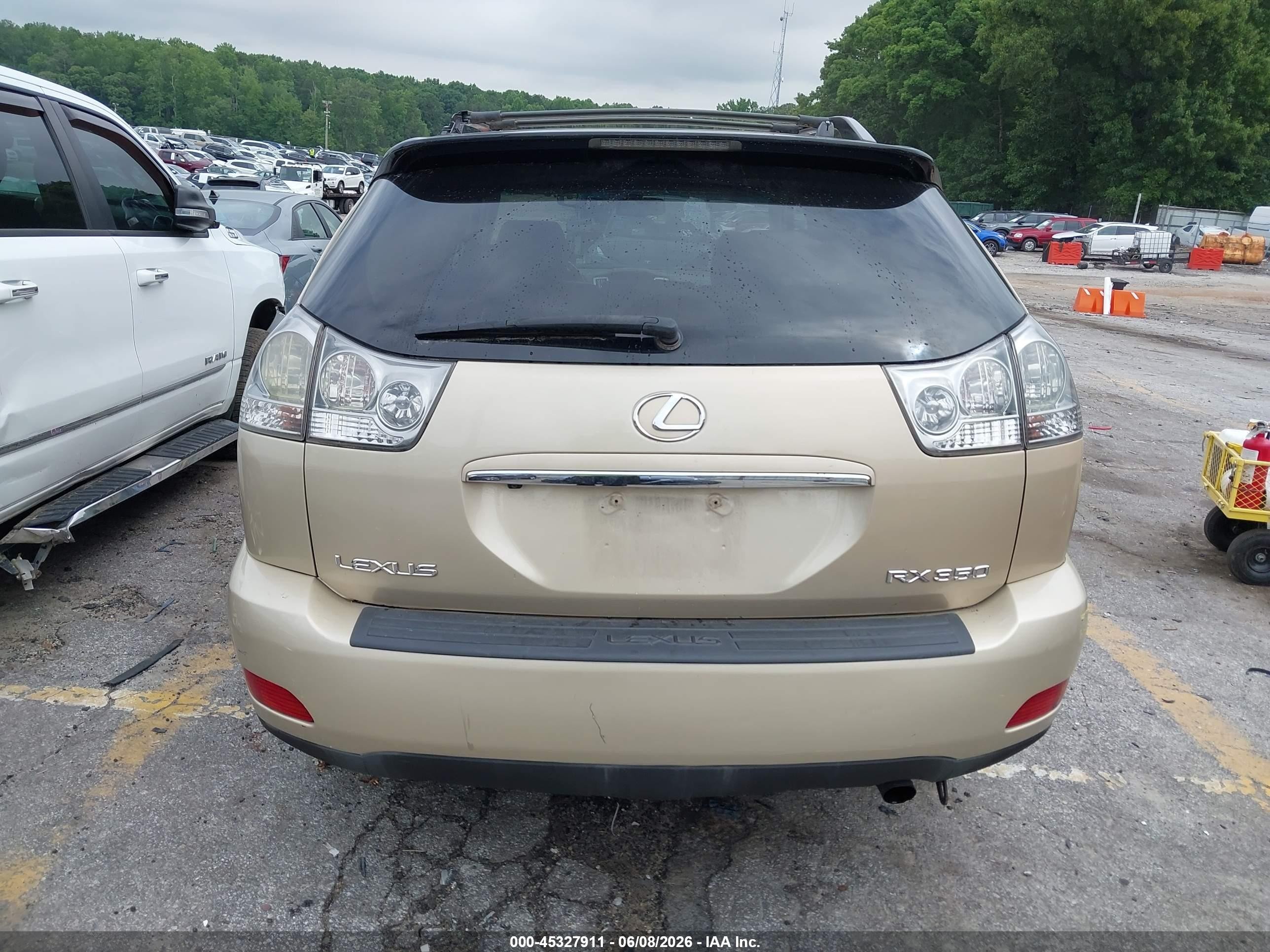 2009 Lexus Rx 350   Beige vin: 2T2GK31U89C062191