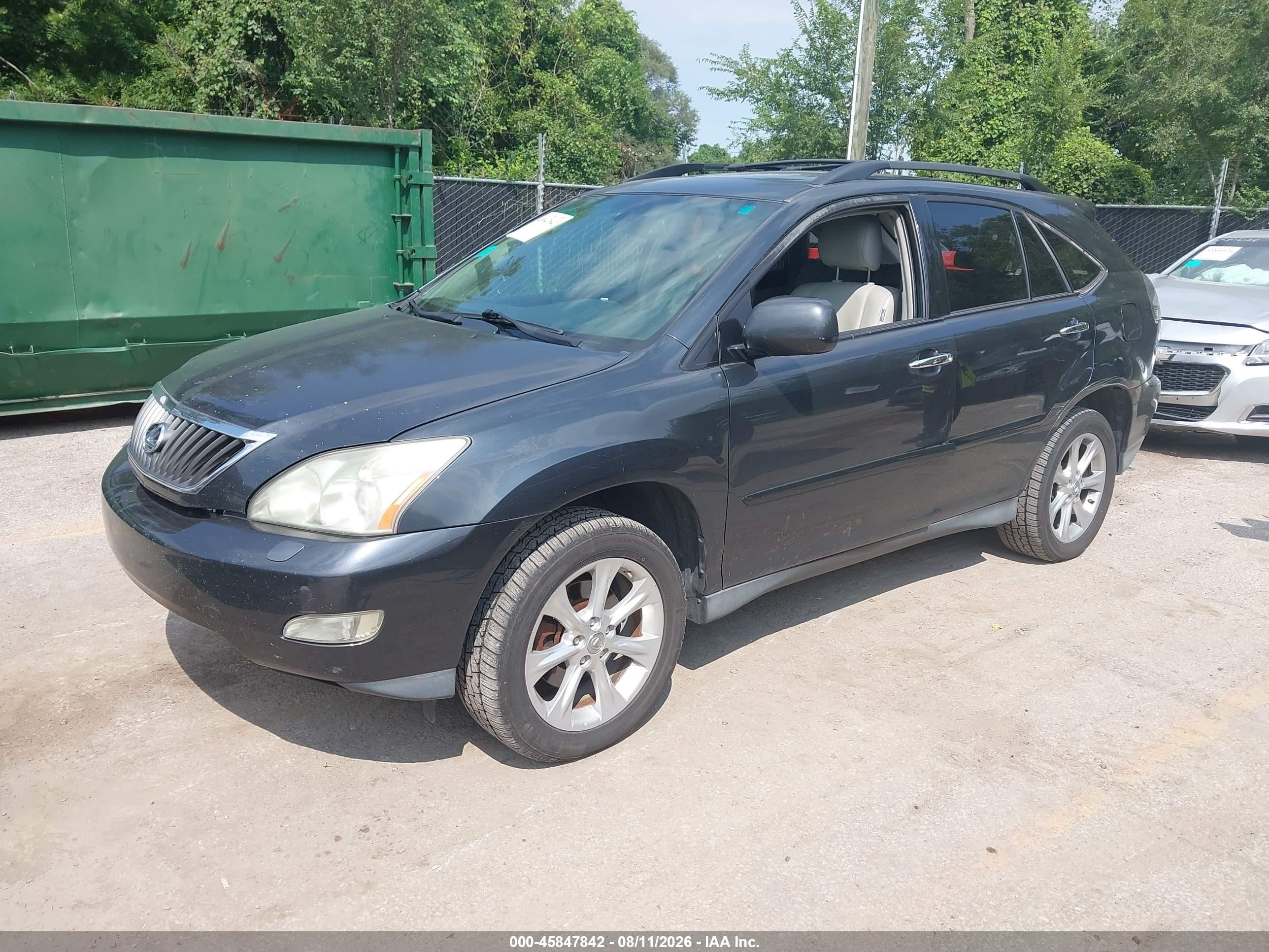 2009 Lexus Rx 350   Black vin: 2T2GK31U89C064717
