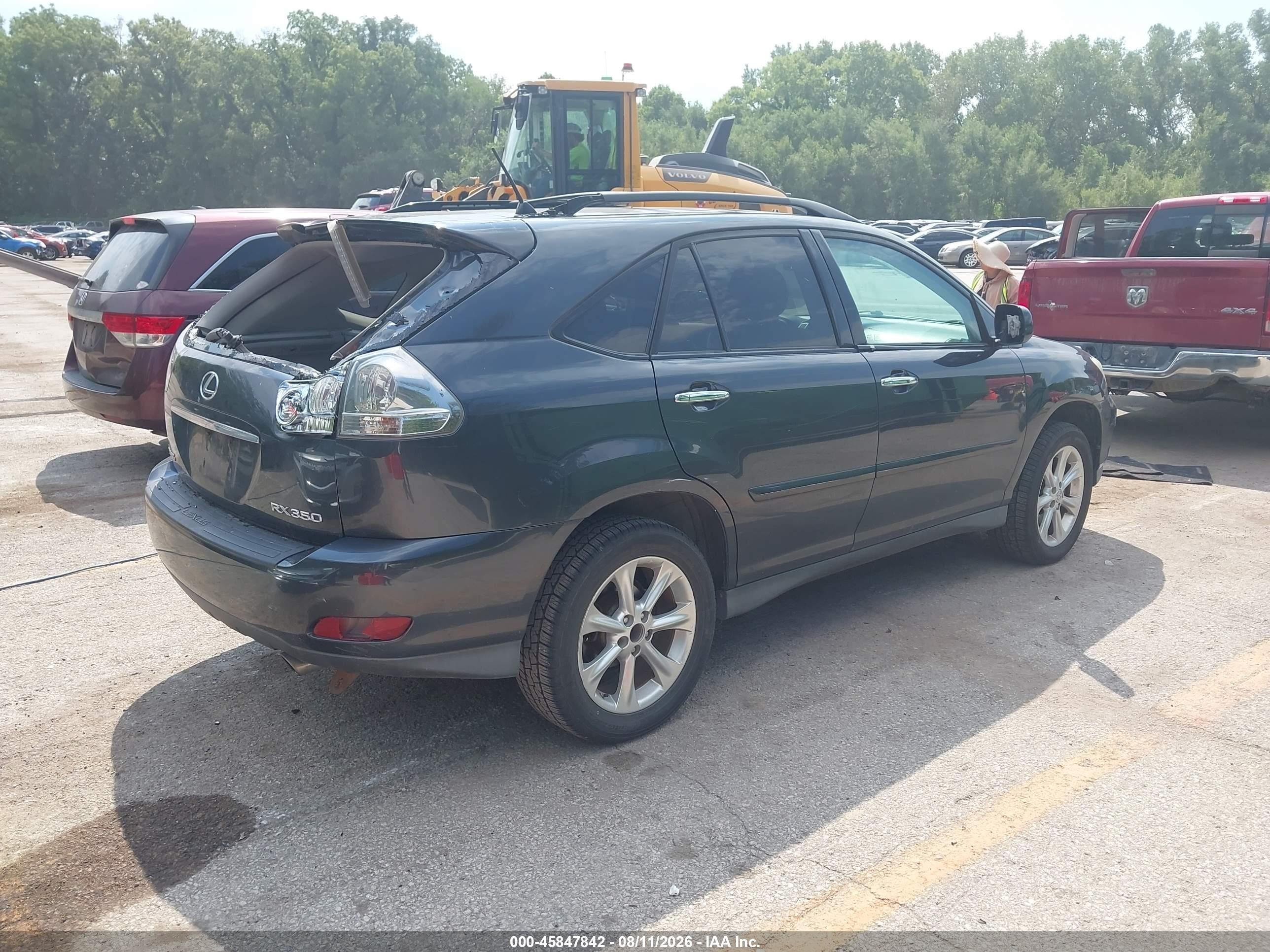 2009 Lexus Rx 350   Black vin: 2T2GK31U89C064717