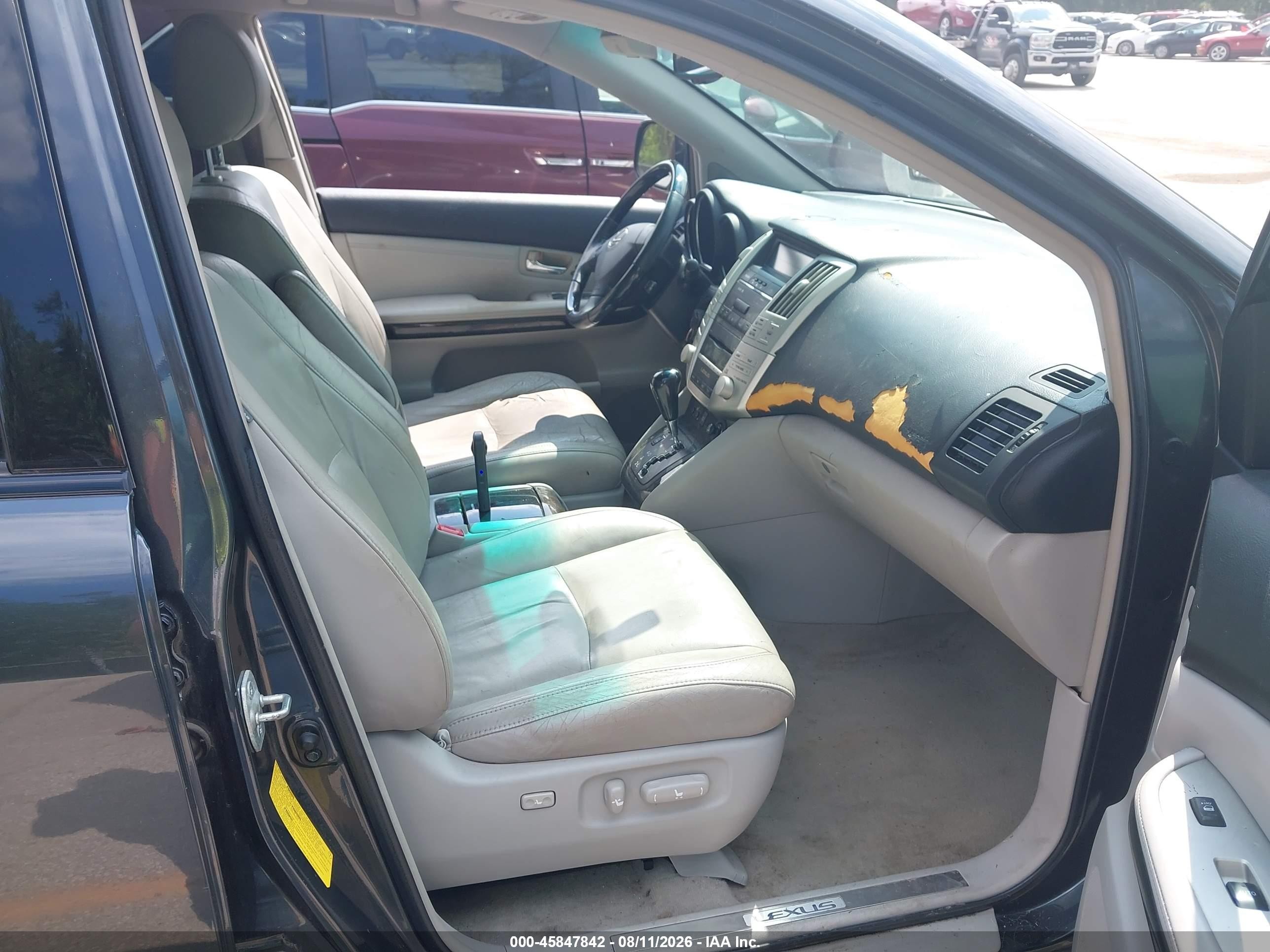 2009 Lexus Rx 350   Black vin: 2T2GK31U89C064717