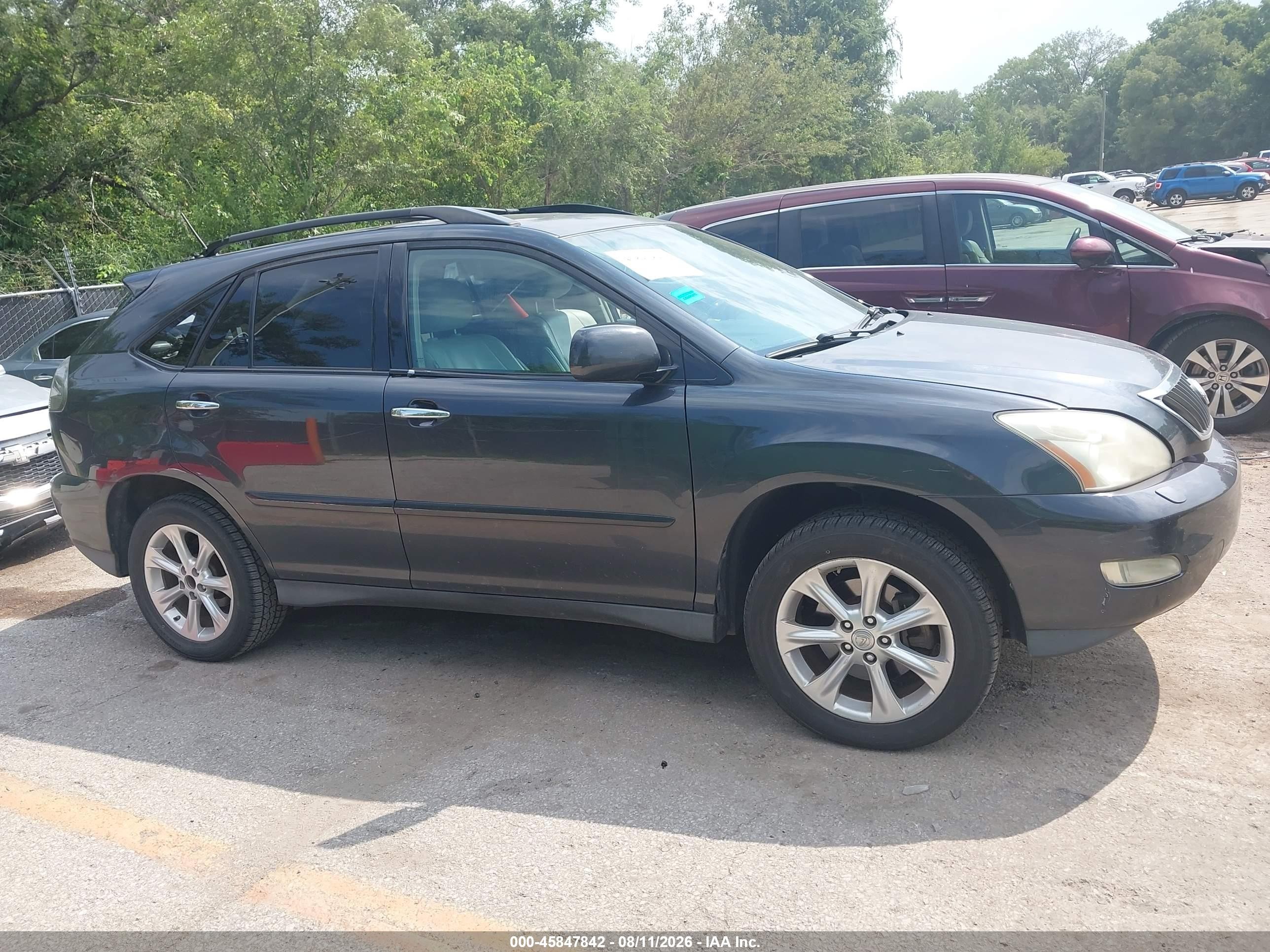 2009 Lexus Rx 350   Black vin: 2T2GK31U89C064717