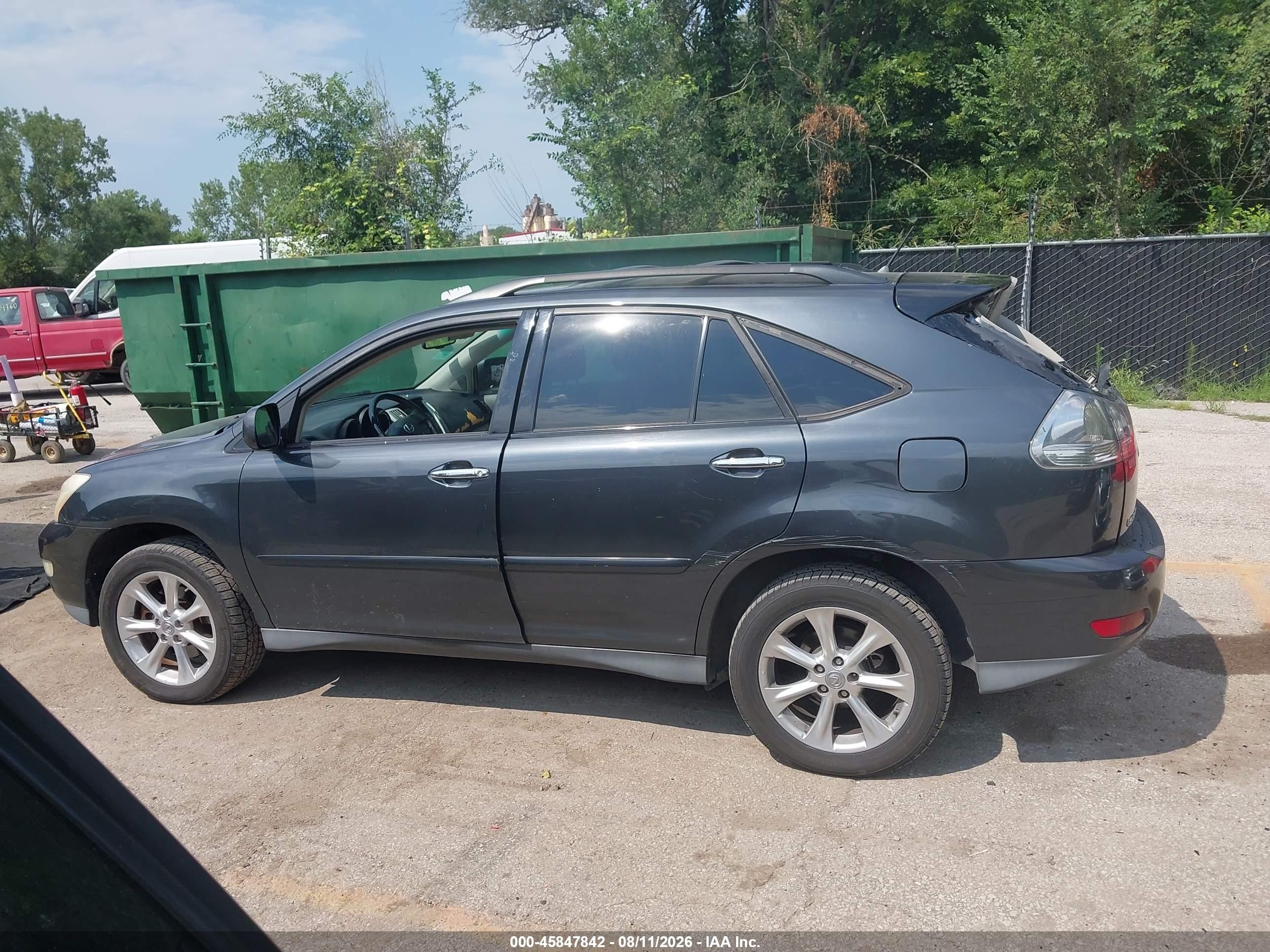 2009 Lexus Rx 350   Black vin: 2T2GK31U89C064717