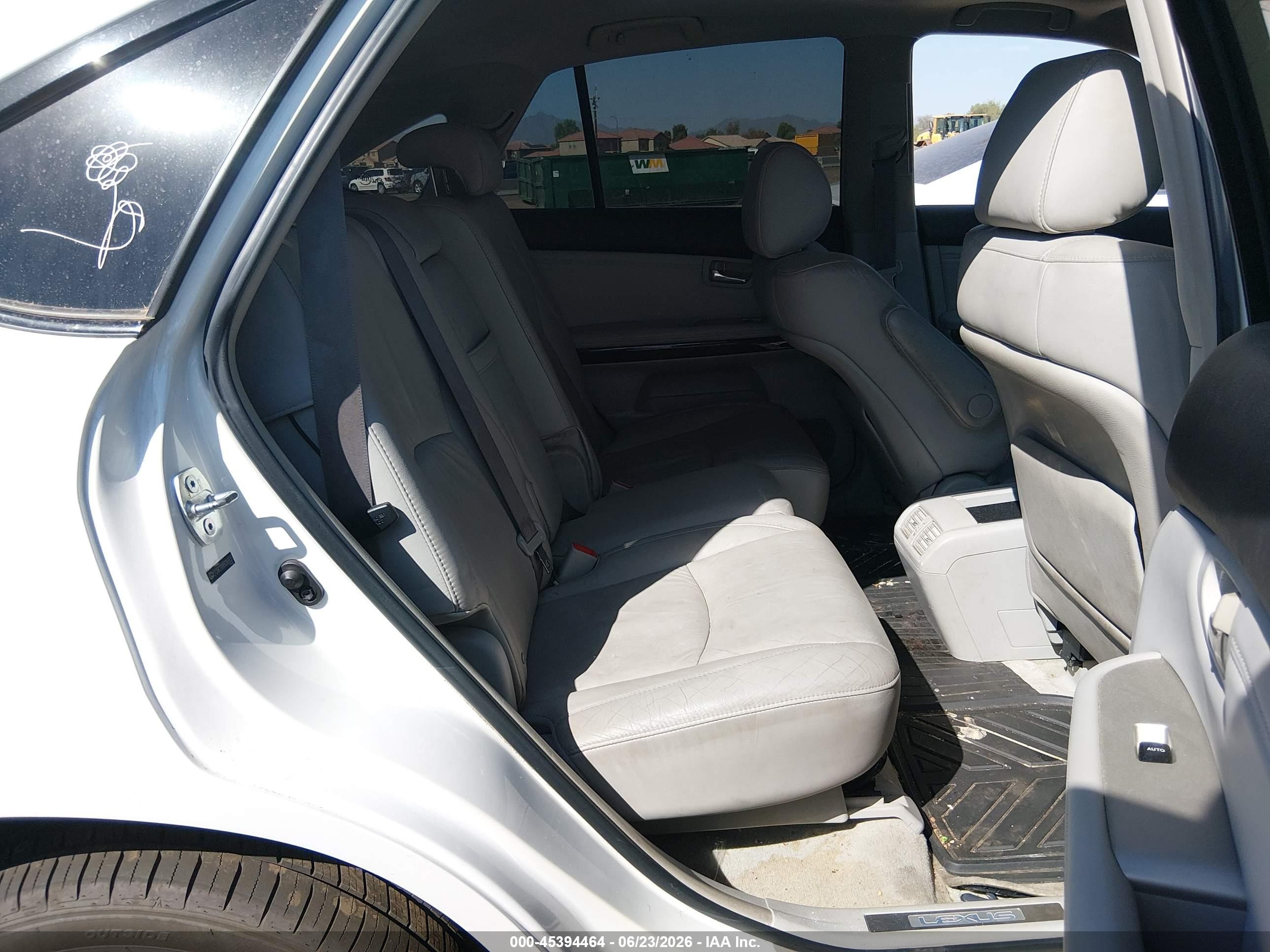 2009 Lexus Rx 350   White vin: 2T2GK31U89C069335