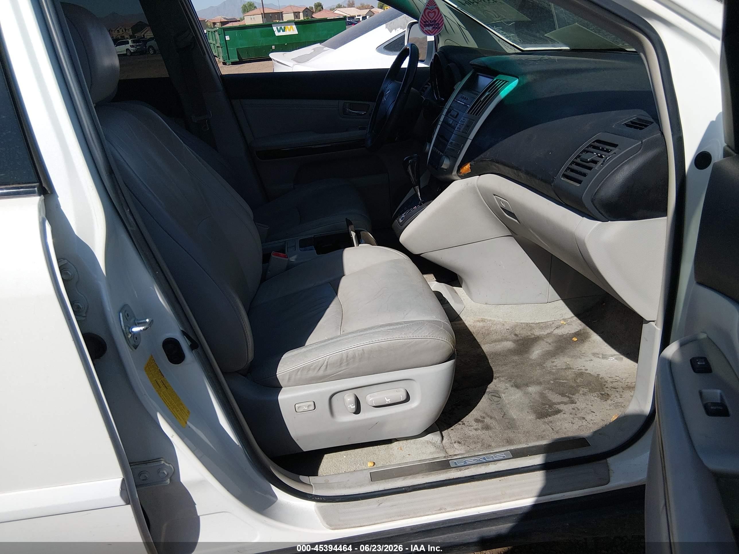 2009 Lexus Rx 350   White vin: 2T2GK31U89C069335