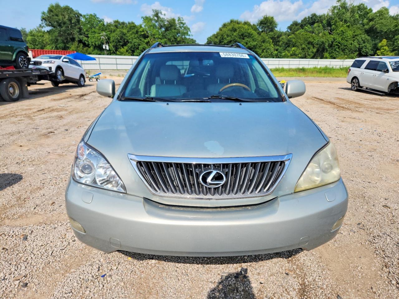 2009 Lexus Rx 350 Silver vin: 2T2GK31U89C070324