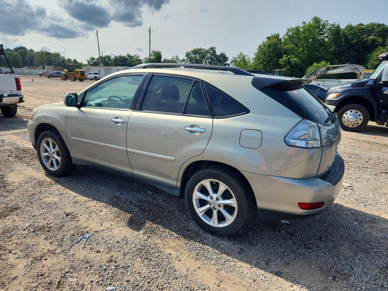 2009 Lexus Rx 350 Silver vin: 2T2GK31U89C070324
