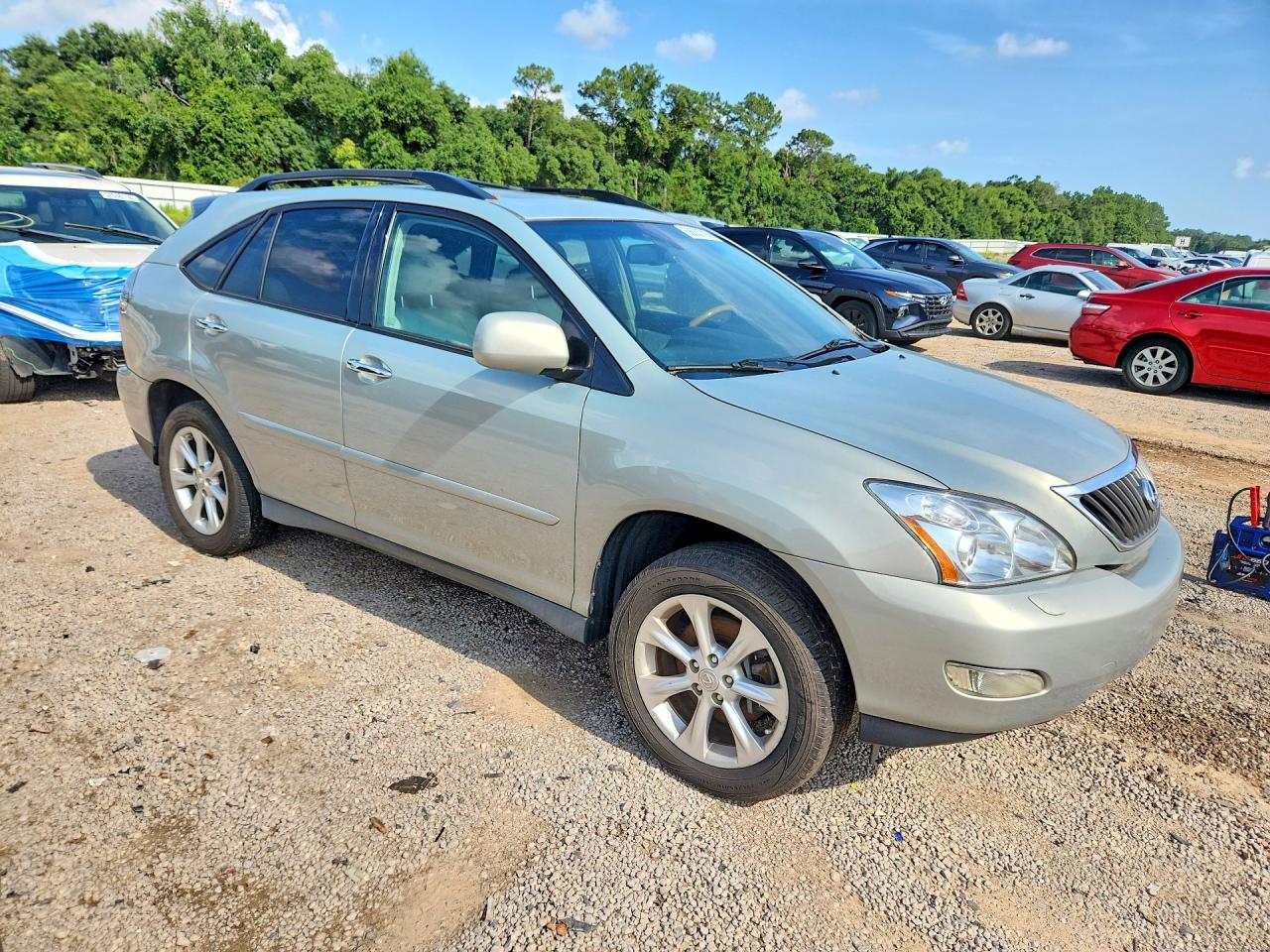 2009 Lexus Rx 350 Silver vin: 2T2GK31U89C070324