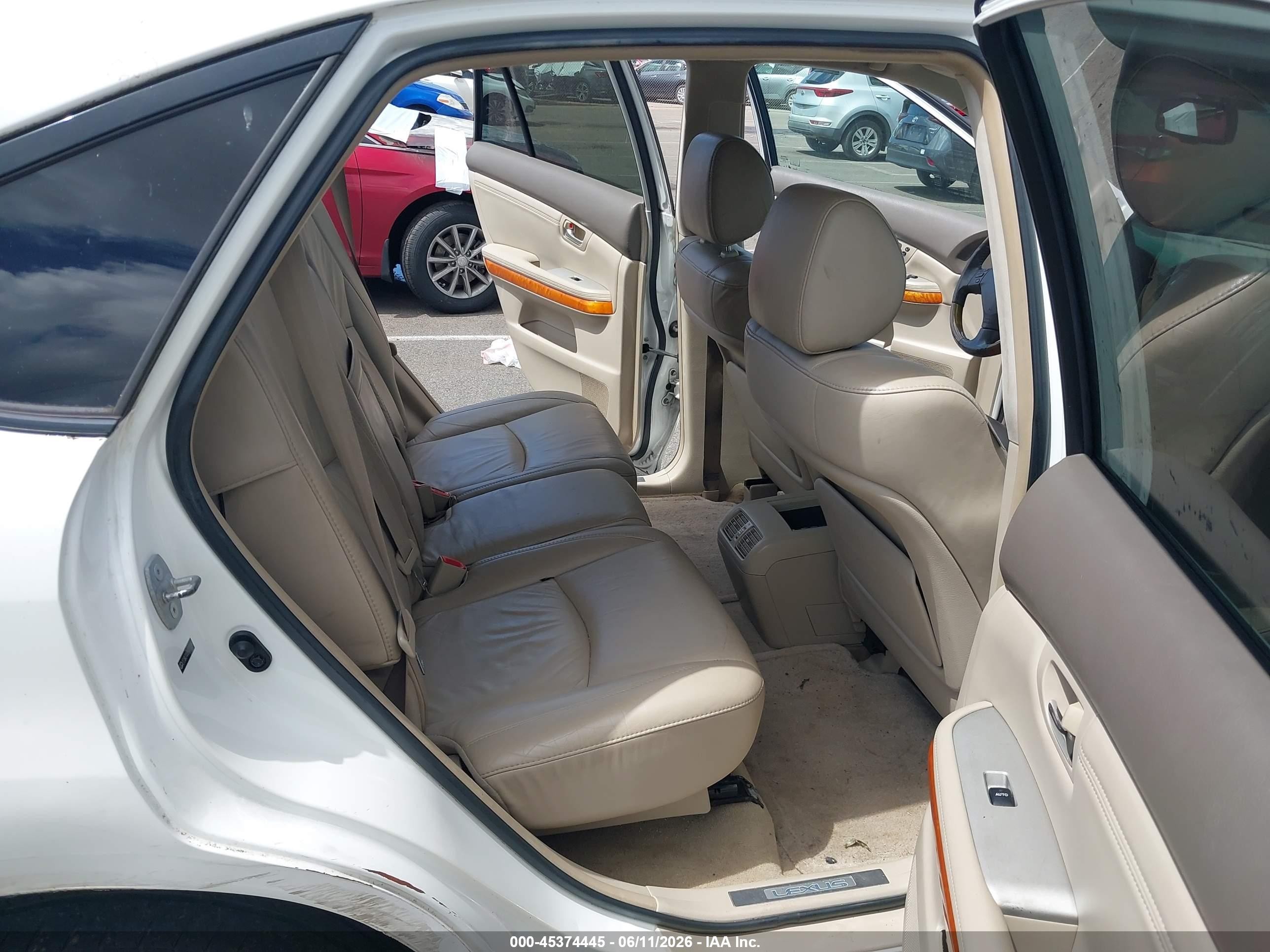 2009 Lexus Rx 350 White vin: 2T2GK31U89C070906