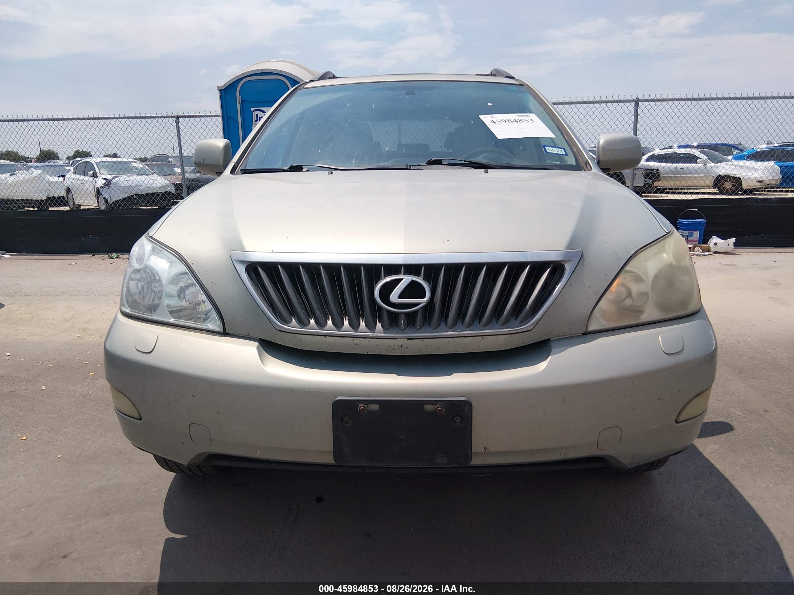 2009 Lexus Rx 350   Tan vin: 2T2GK31U89C073532