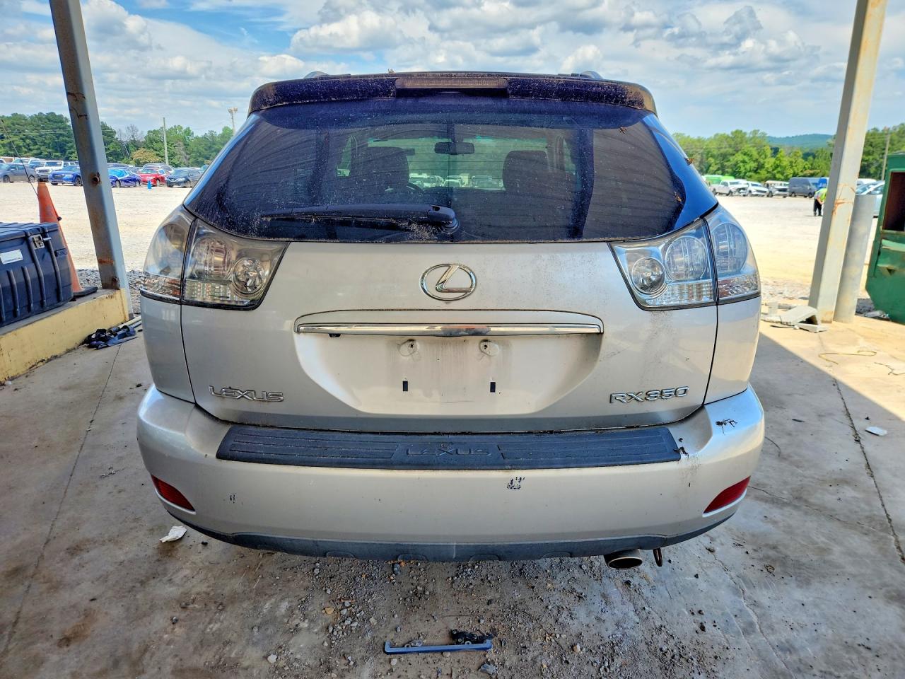 2009 Lexus Rx 350 Silver vin: 2T2GK31U89C073871