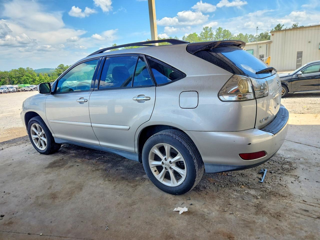 2009 Lexus Rx 350 Silver vin: 2T2GK31U89C073871