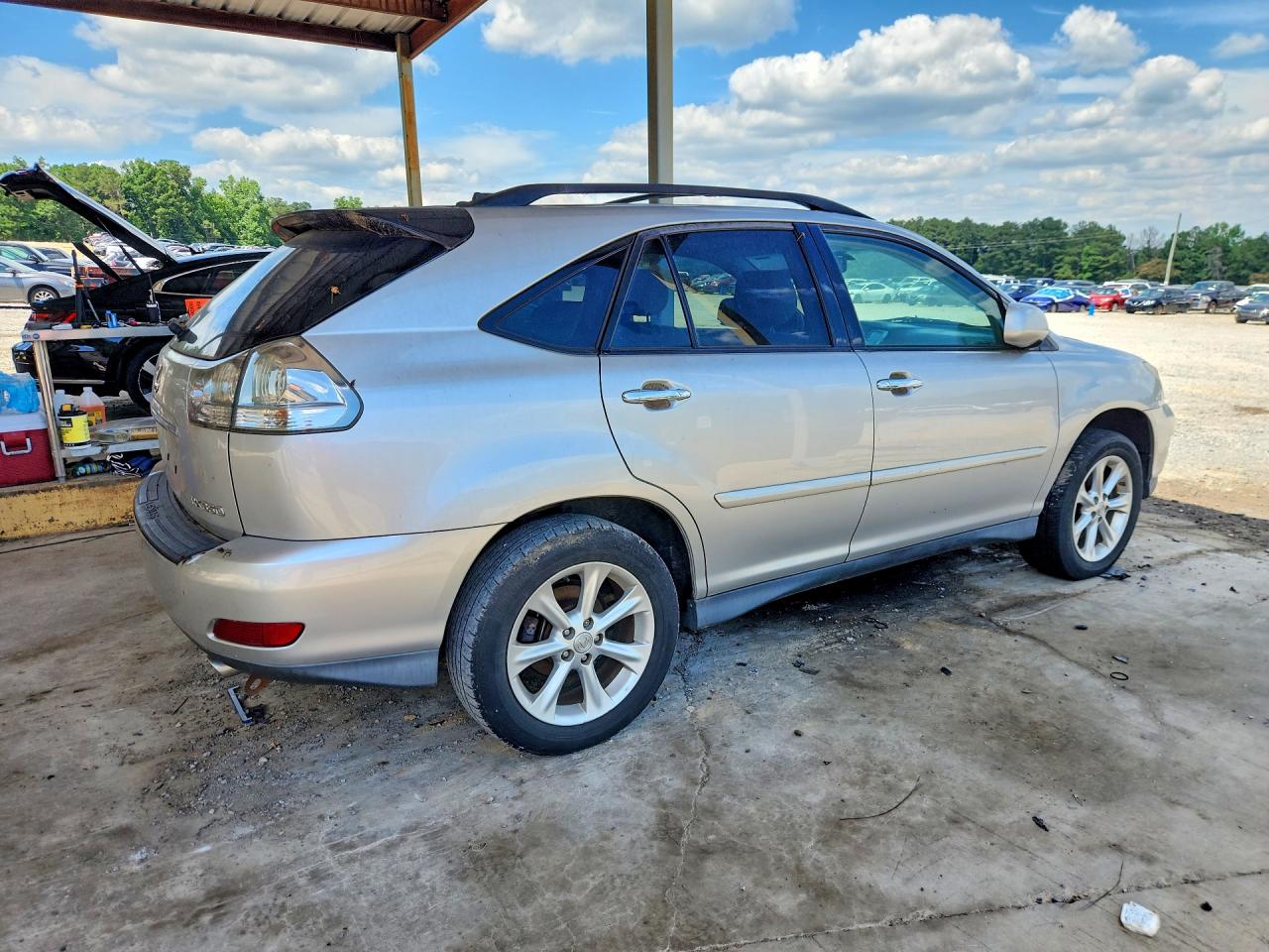 2009 Lexus Rx 350 Silver vin: 2T2GK31U89C073871