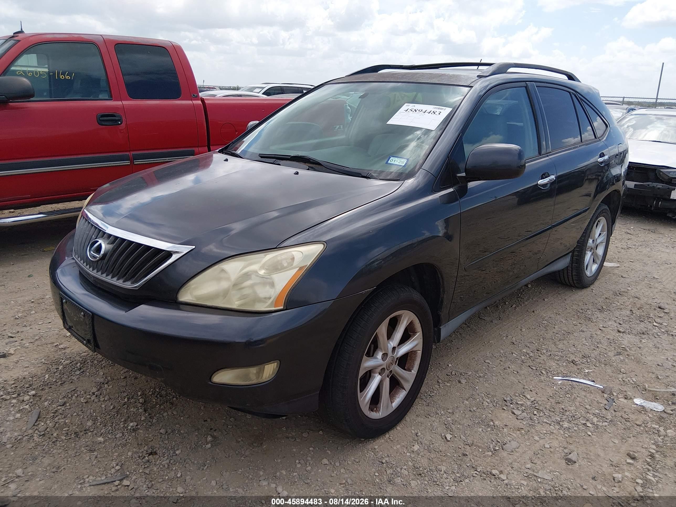 2009 Lexus Rx 350   Blue vin: 2T2GK31U89C077452