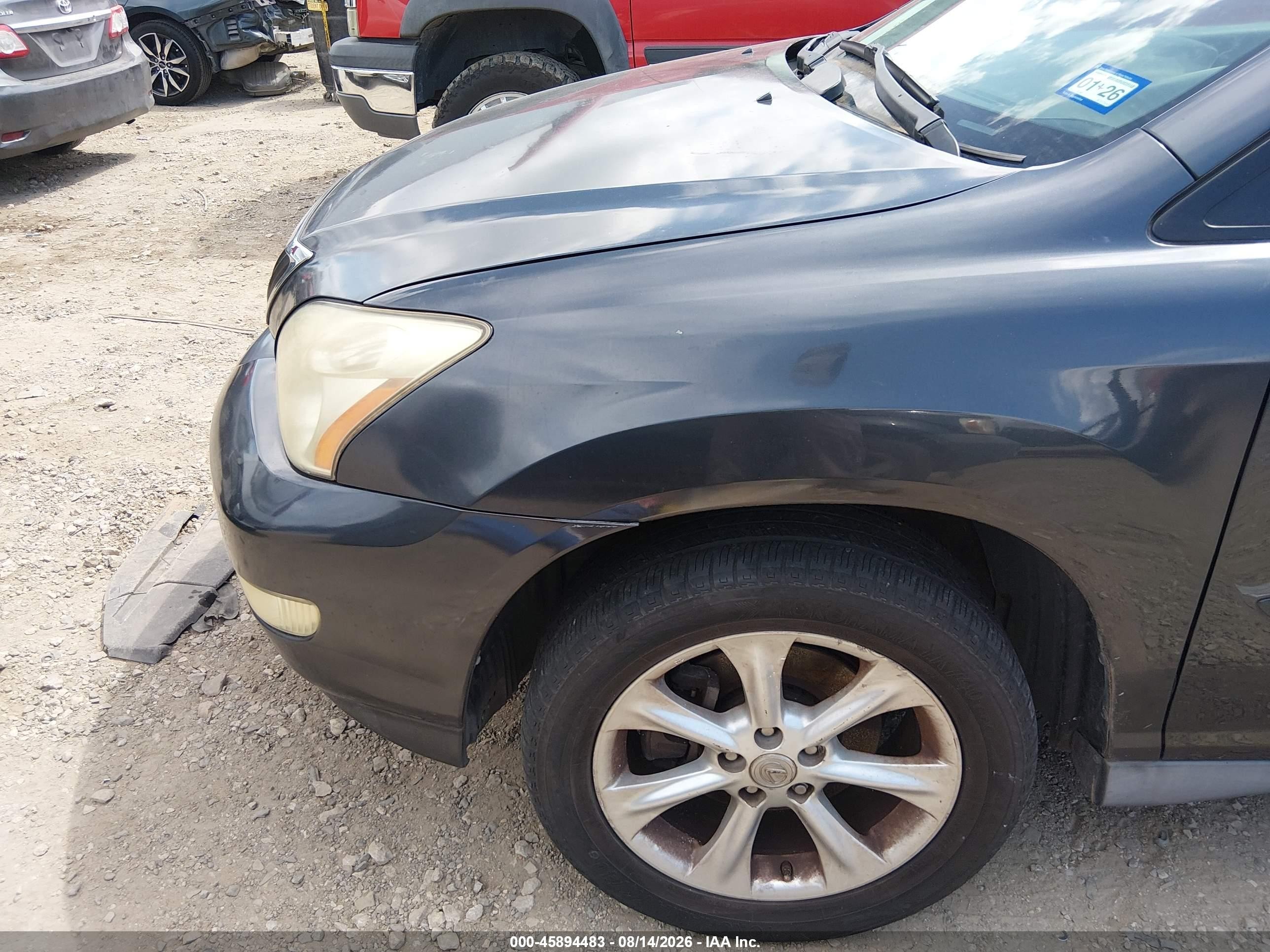 2009 Lexus Rx 350   Blue vin: 2T2GK31U89C077452