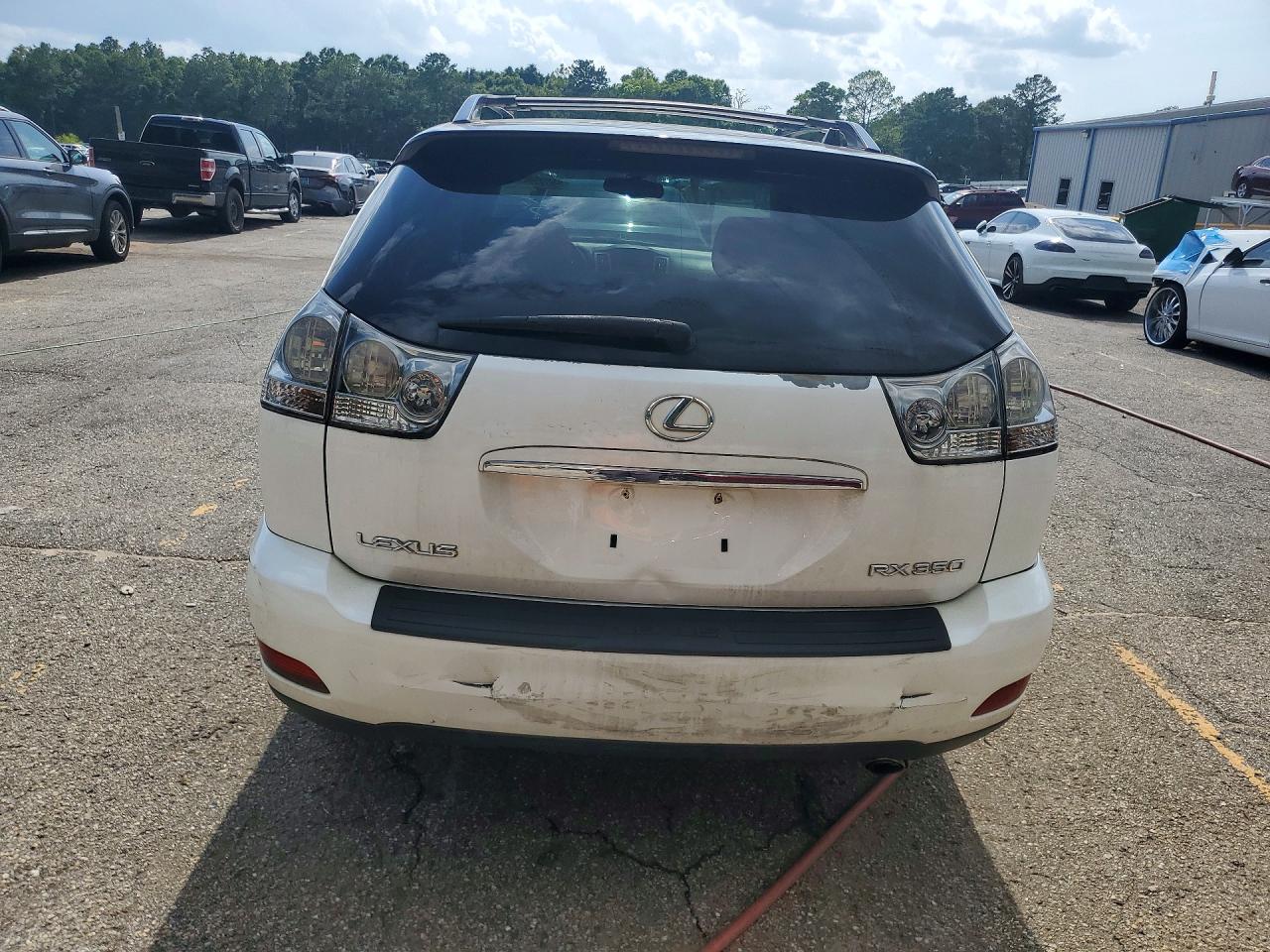 2007 Lexus Rx 350 White vin: 2T2GK31U97C006015