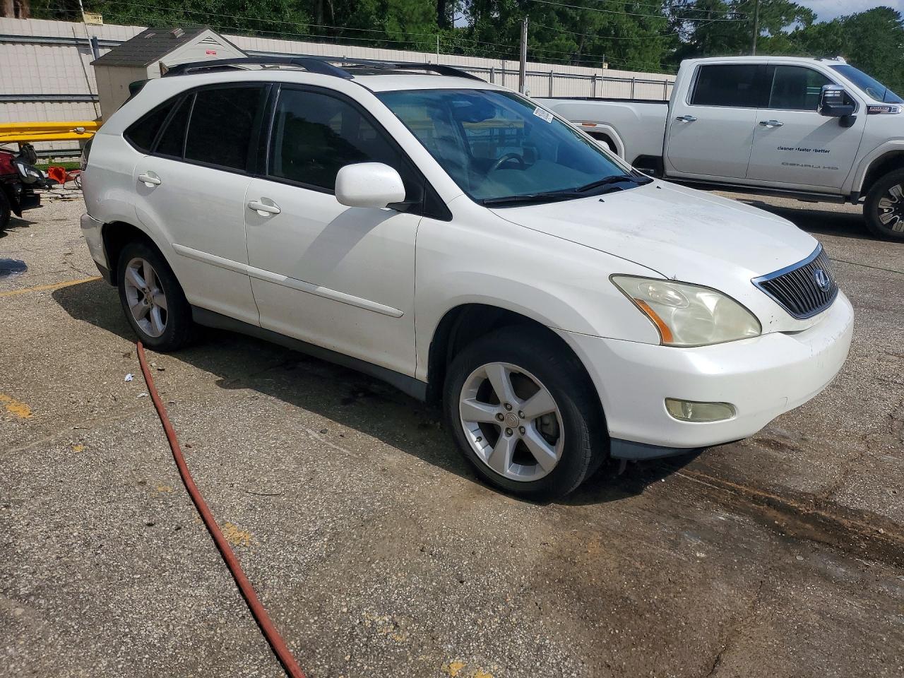 2007 Lexus Rx 350 White vin: 2T2GK31U97C006015