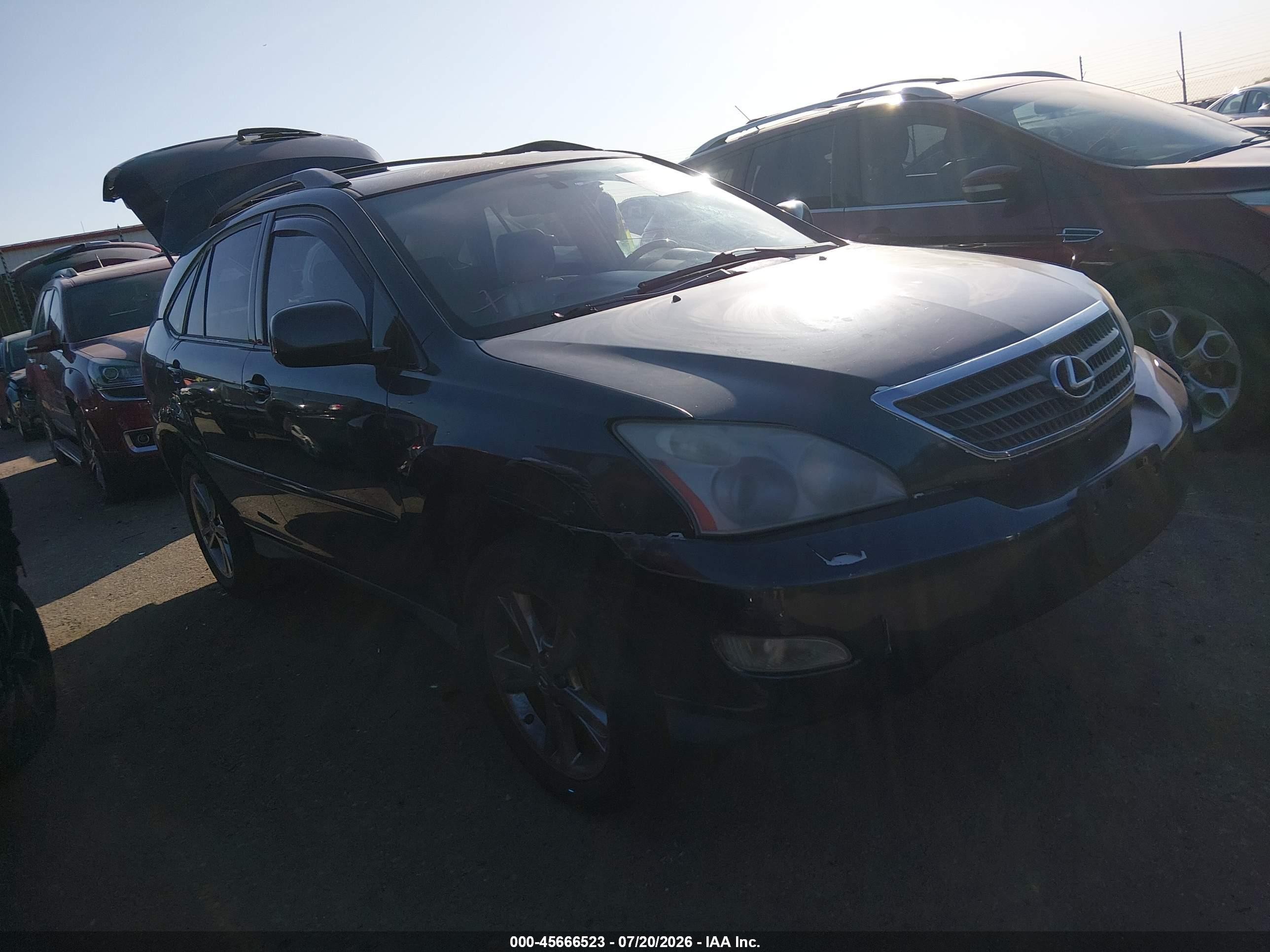 2007 Lexus Rx 350   Gray vin: 2T2GK31U97C014213
