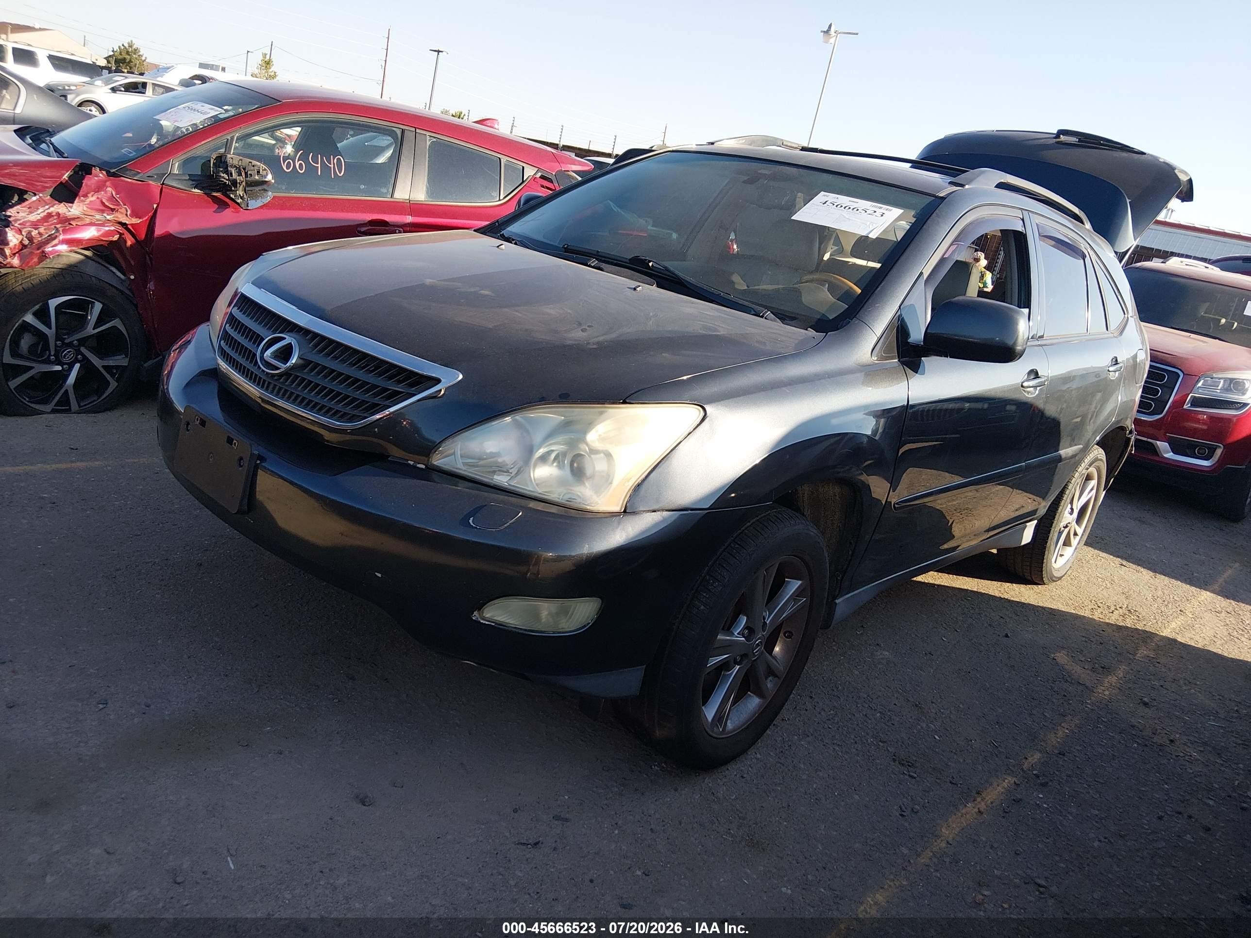 2007 Lexus Rx 350   Серый vin: 2T2GK31U97C014213