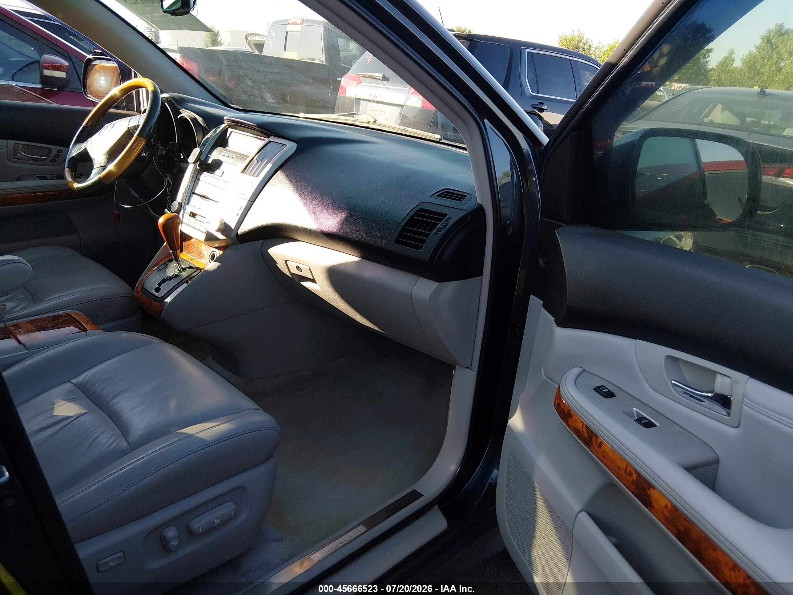 2007 Lexus Rx 350   Серый vin: 2T2GK31U97C014213