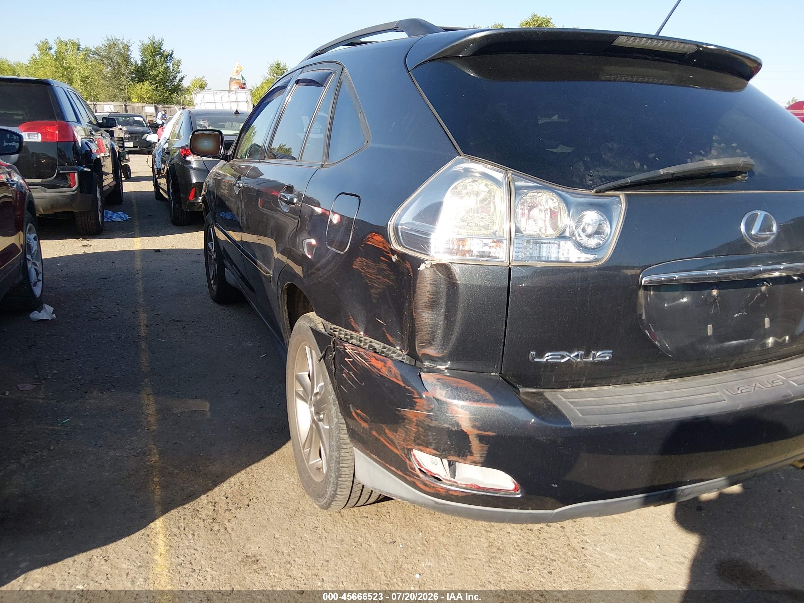 2007 Lexus Rx 350   Серый vin: 2T2GK31U97C014213