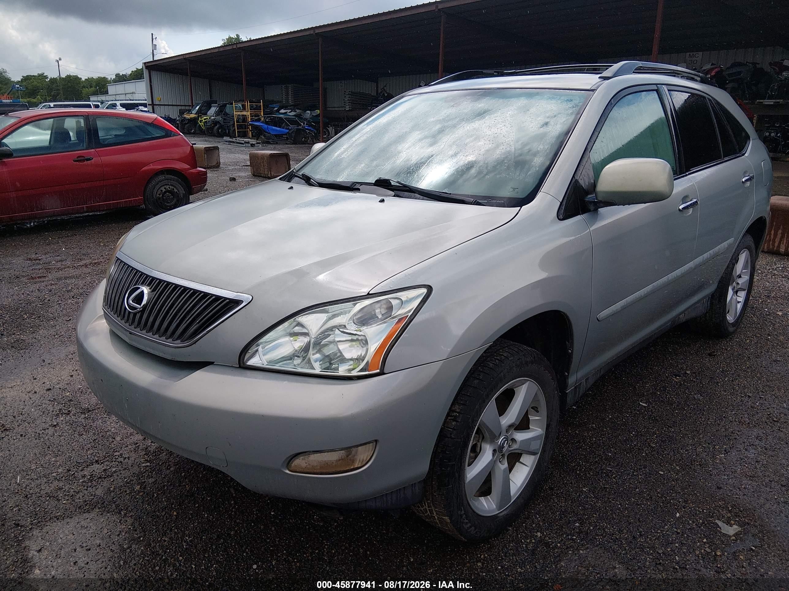 2007 Lexus Rx 350   Teal vin: 2T2GK31U97C016706
