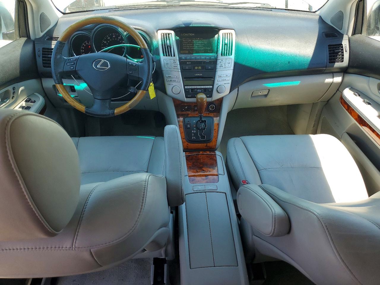 2007 Lexus Rx 350 Blue vin: 2T2GK31U97C020075