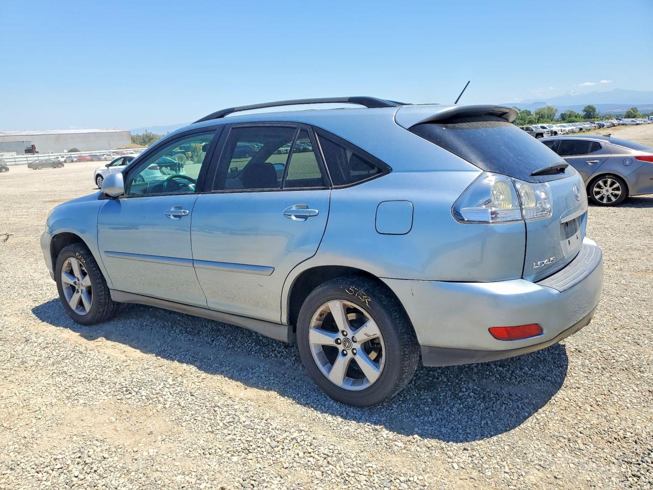 2007 Lexus Rx 350 Blue vin: 2T2GK31U97C020075