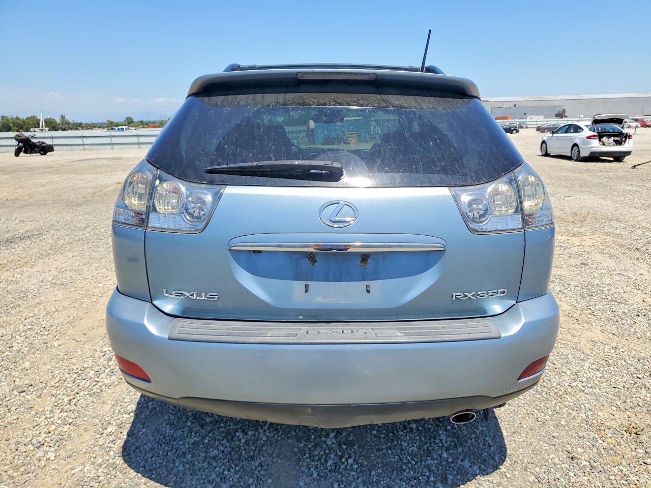 2007 Lexus Rx 350 Blue vin: 2T2GK31U97C020075