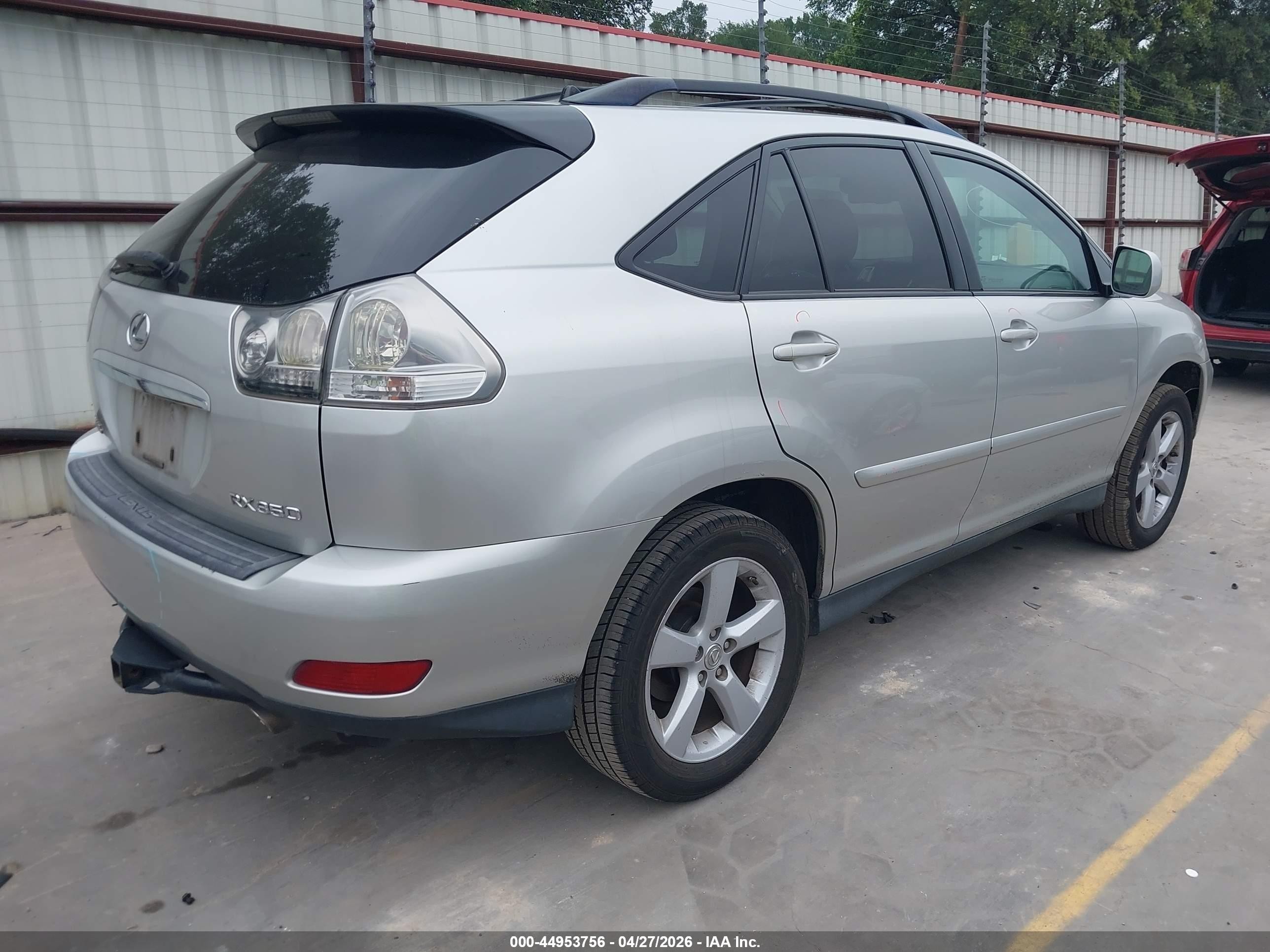 2007 Lexus Rx 350   Серый vin: 2T2GK31U97C020948