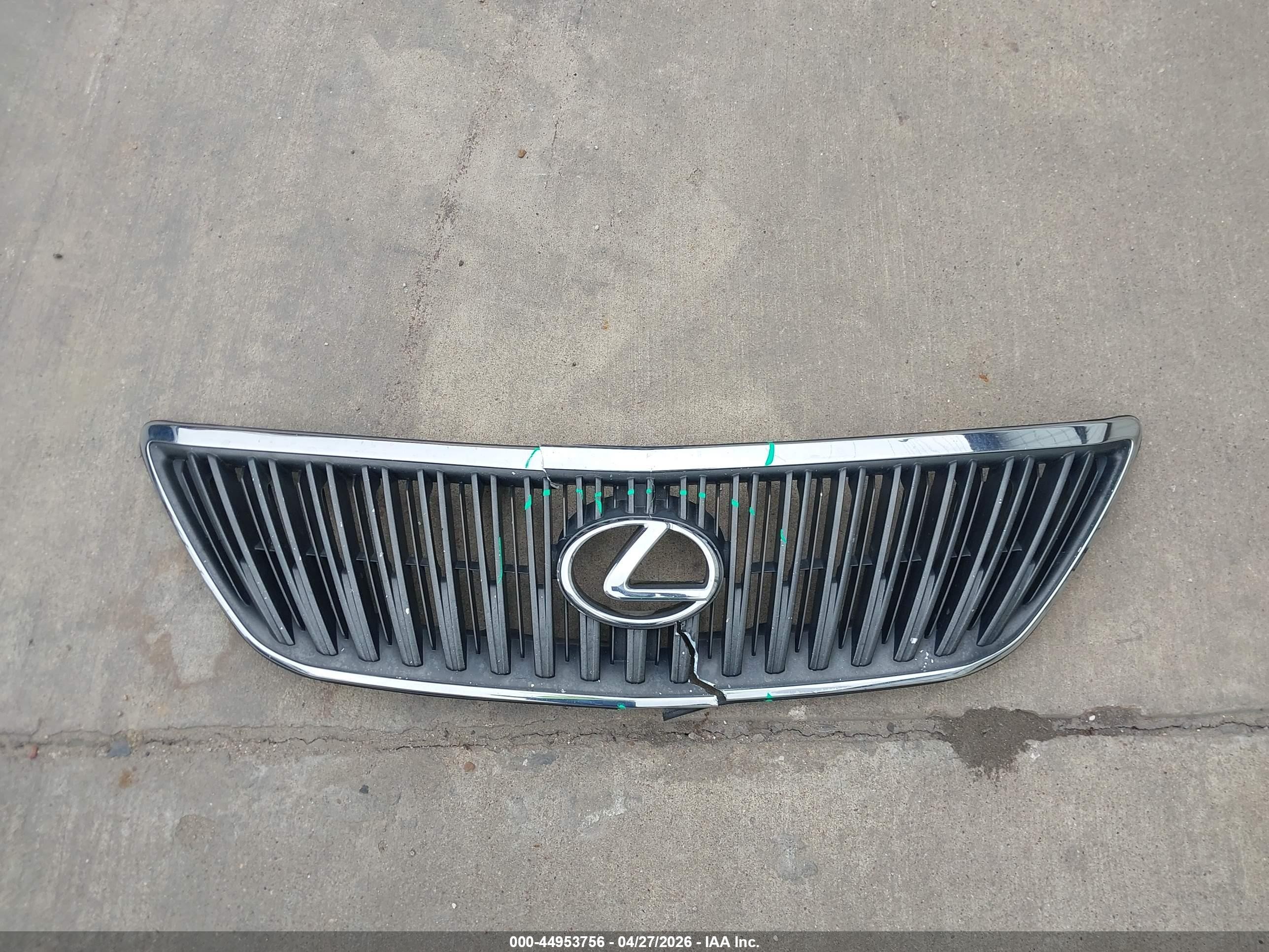 2007 Lexus Rx 350   Серый vin: 2T2GK31U97C020948