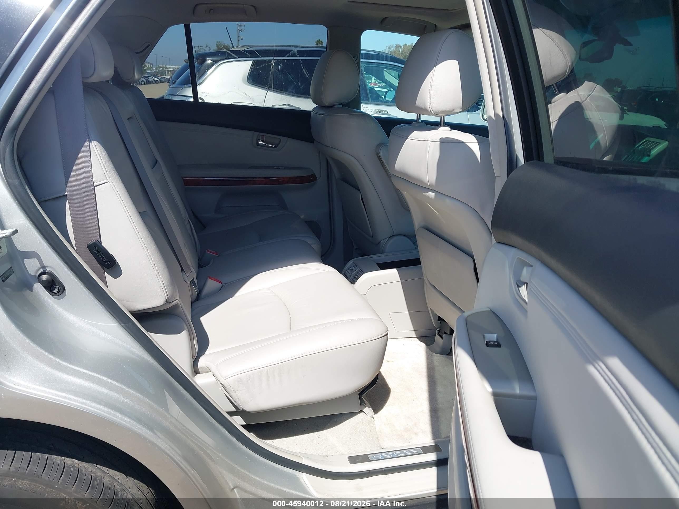 2007 Lexus Rx 350   Gray vin: 2T2GK31U97C023445