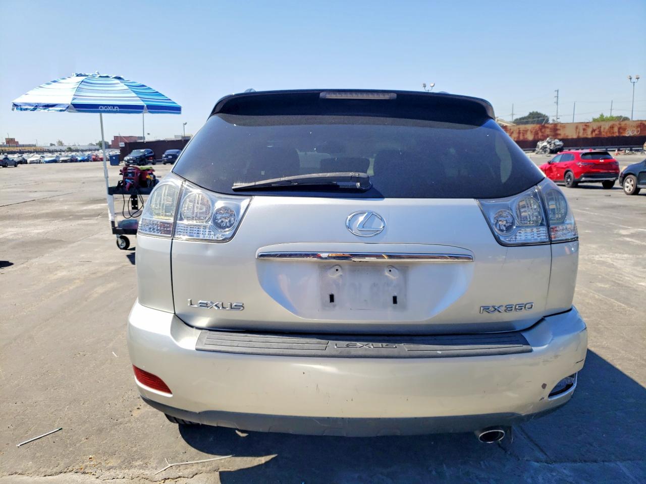 2008 Lexus Rx 350 Gray vin: 2T2GK31U98C028758