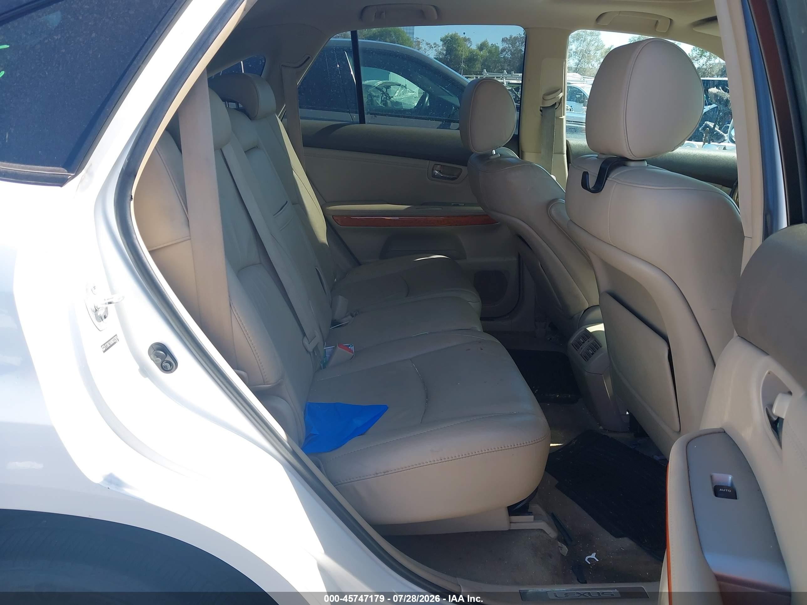 2008 Lexus Rx 350   Белый vin: 2T2GK31U98C032924