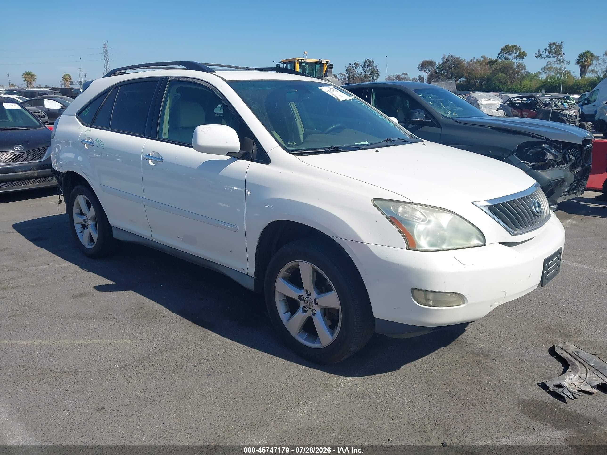 2008 Lexus Rx 350   Белый vin: 2T2GK31U98C032924
