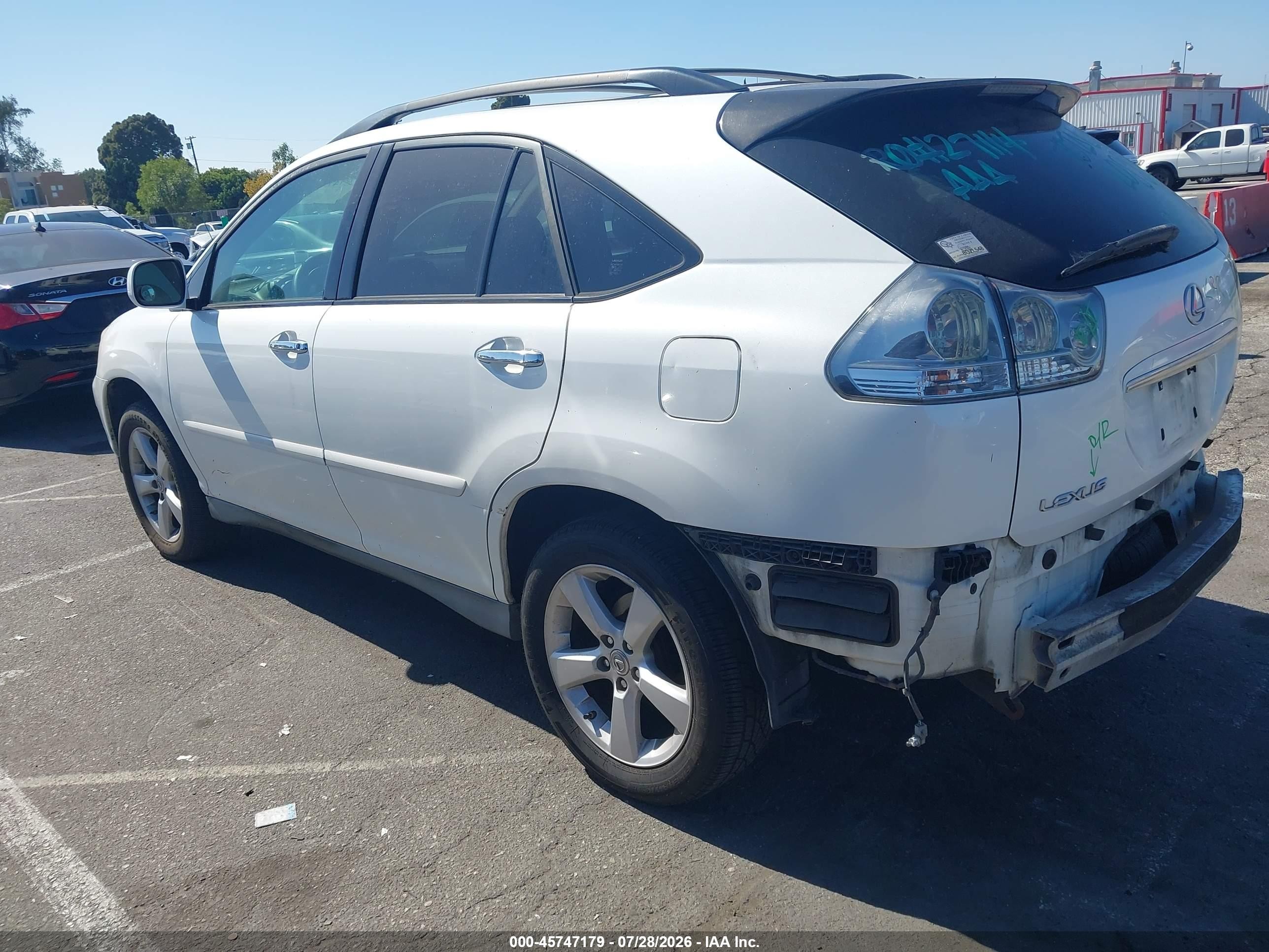 2008 Lexus Rx 350   Белый vin: 2T2GK31U98C032924