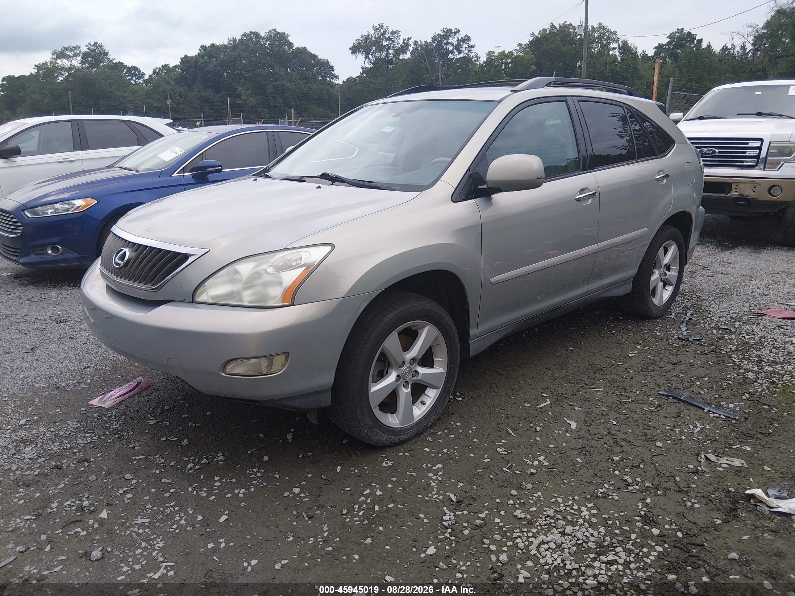 2008 Lexus Rx 350 Серебряный vin: 2T2GK31U98C033748