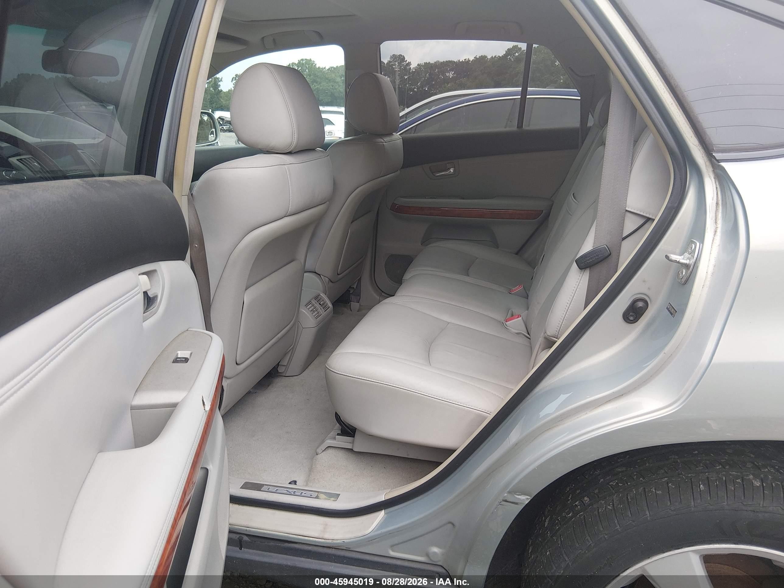2008 Lexus Rx 350 Серебряный vin: 2T2GK31U98C033748