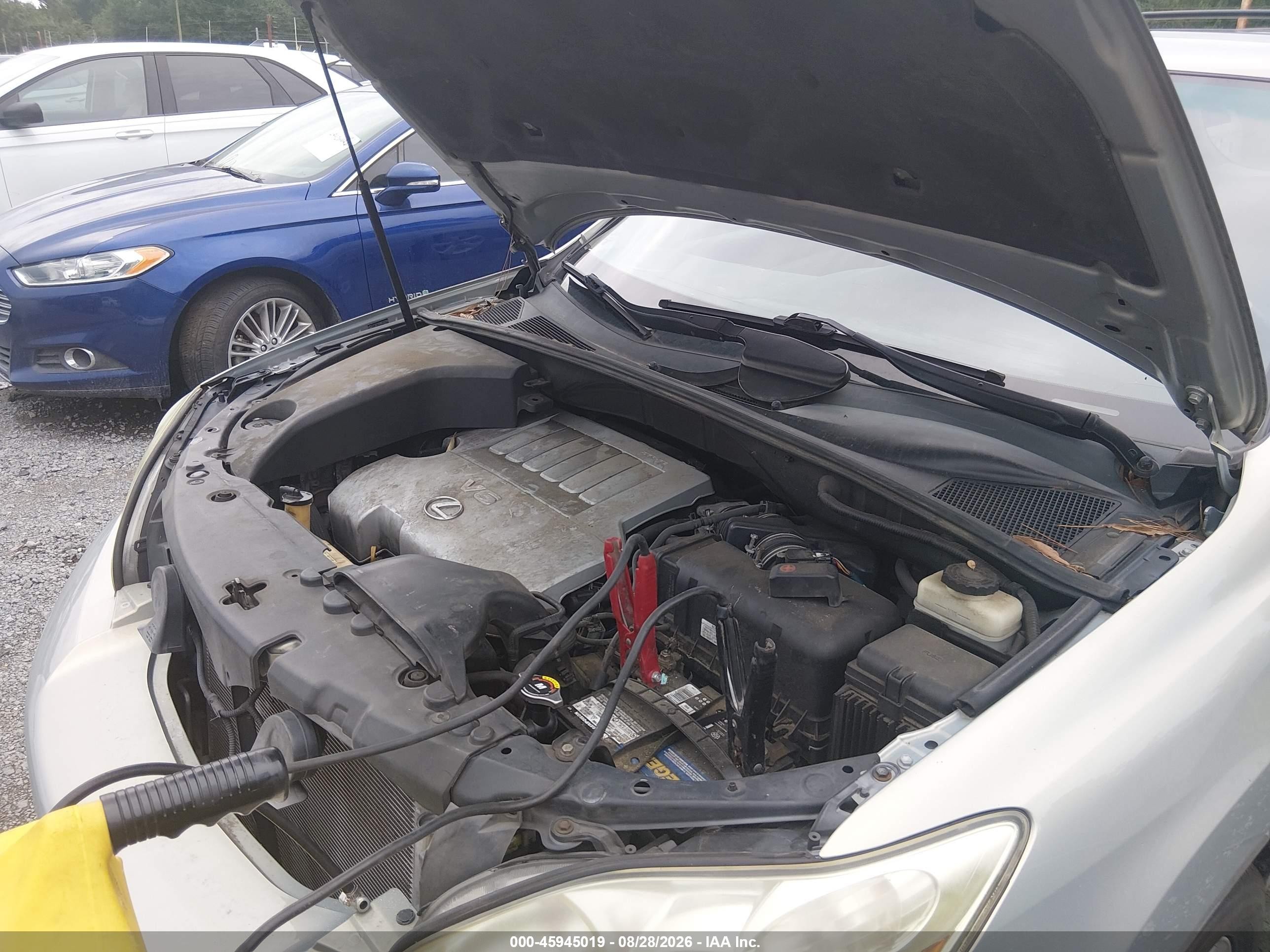 2008 Lexus Rx 350 Серебряный vin: 2T2GK31U98C033748